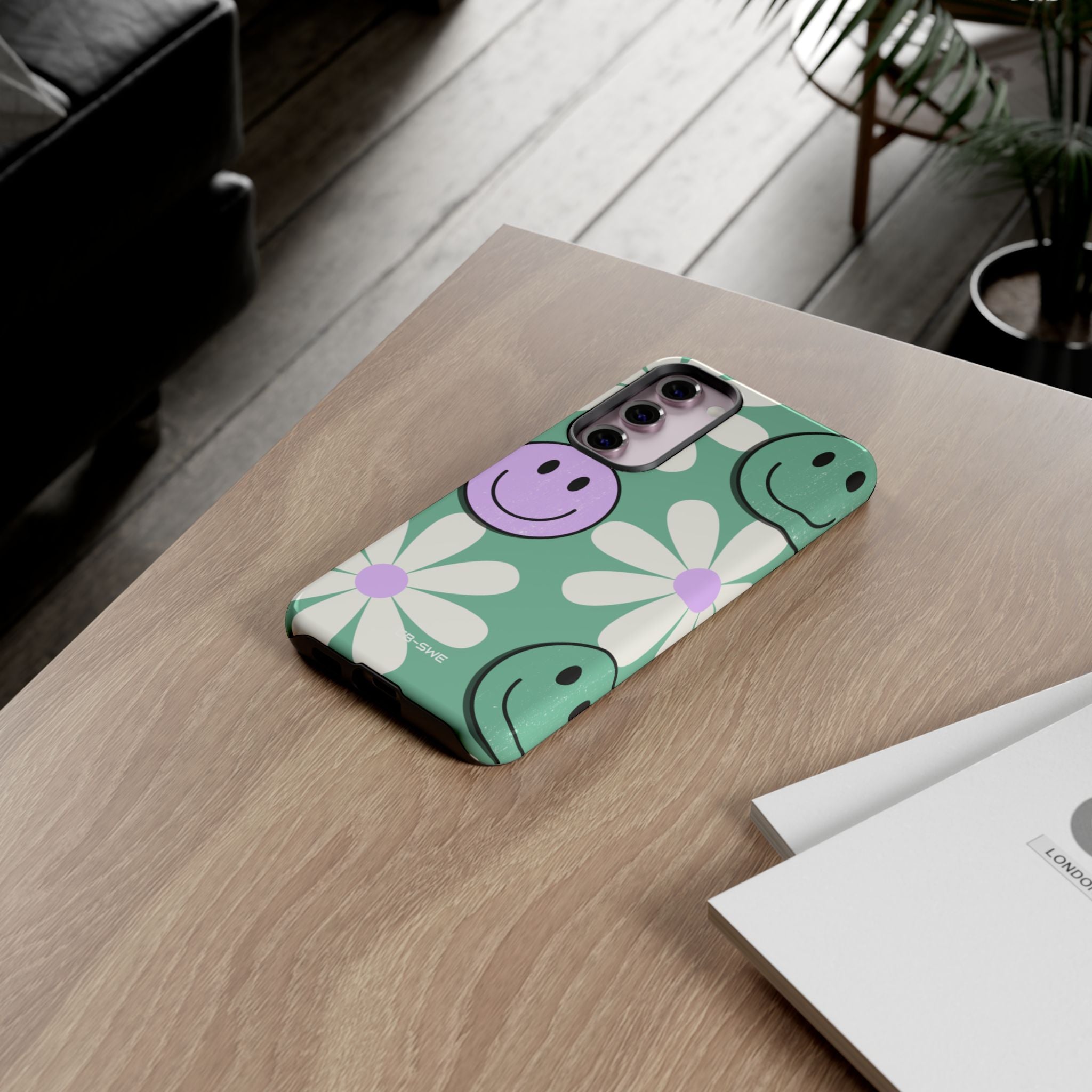 Playful Retro Blooms - Samsung Case