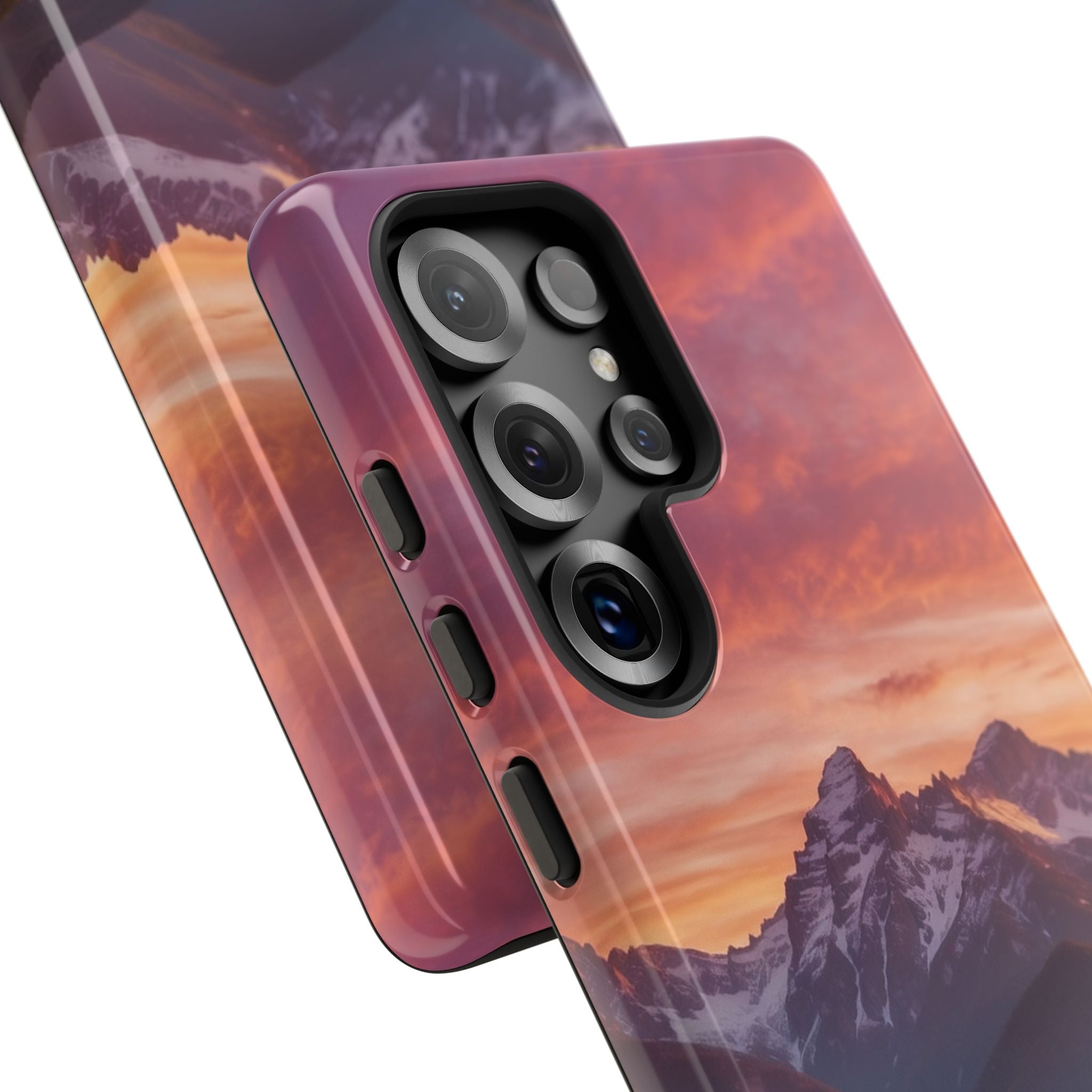 Mountain Peaks Glow - Samsung Case