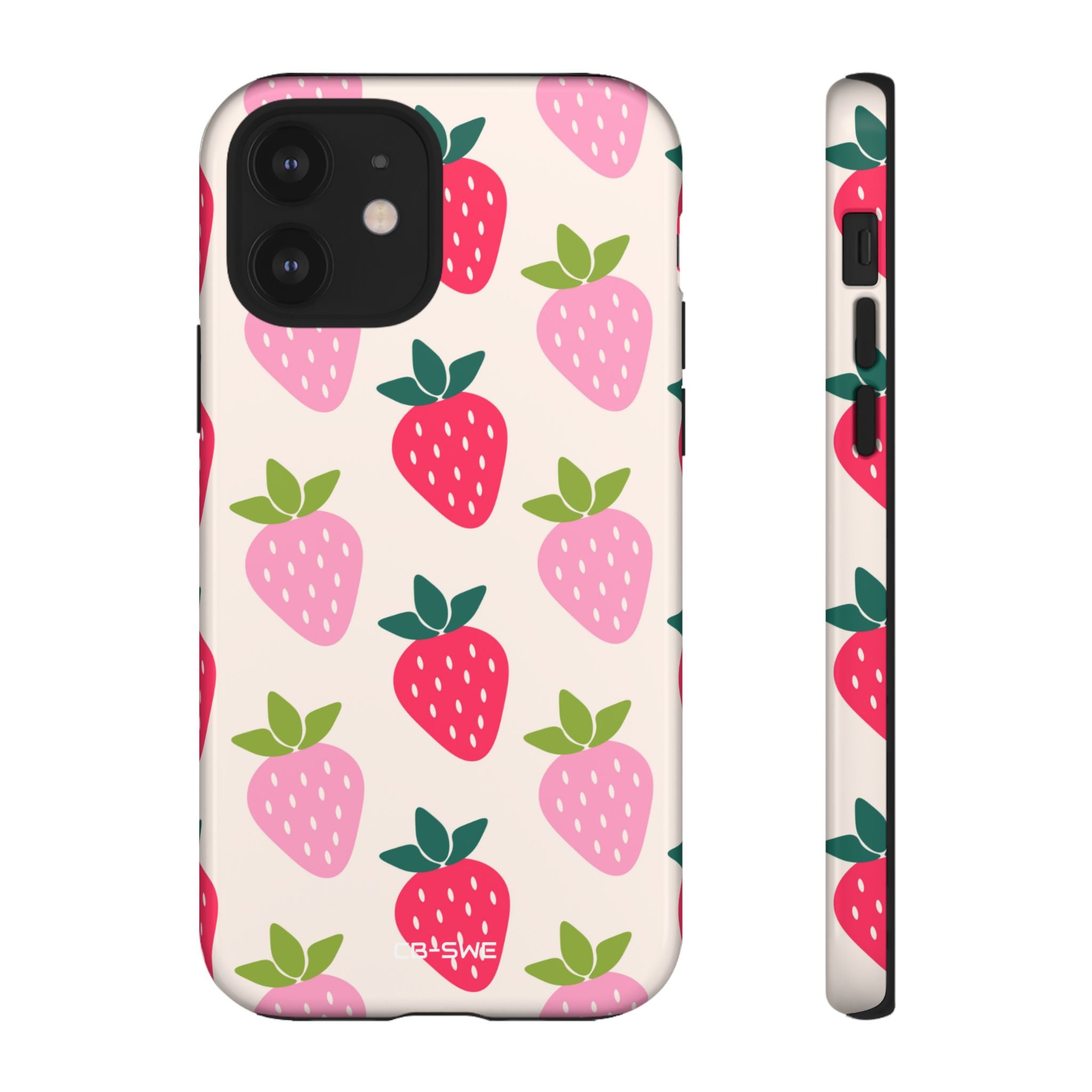 Vibrant Strawberry Rhythm - iPhone Case