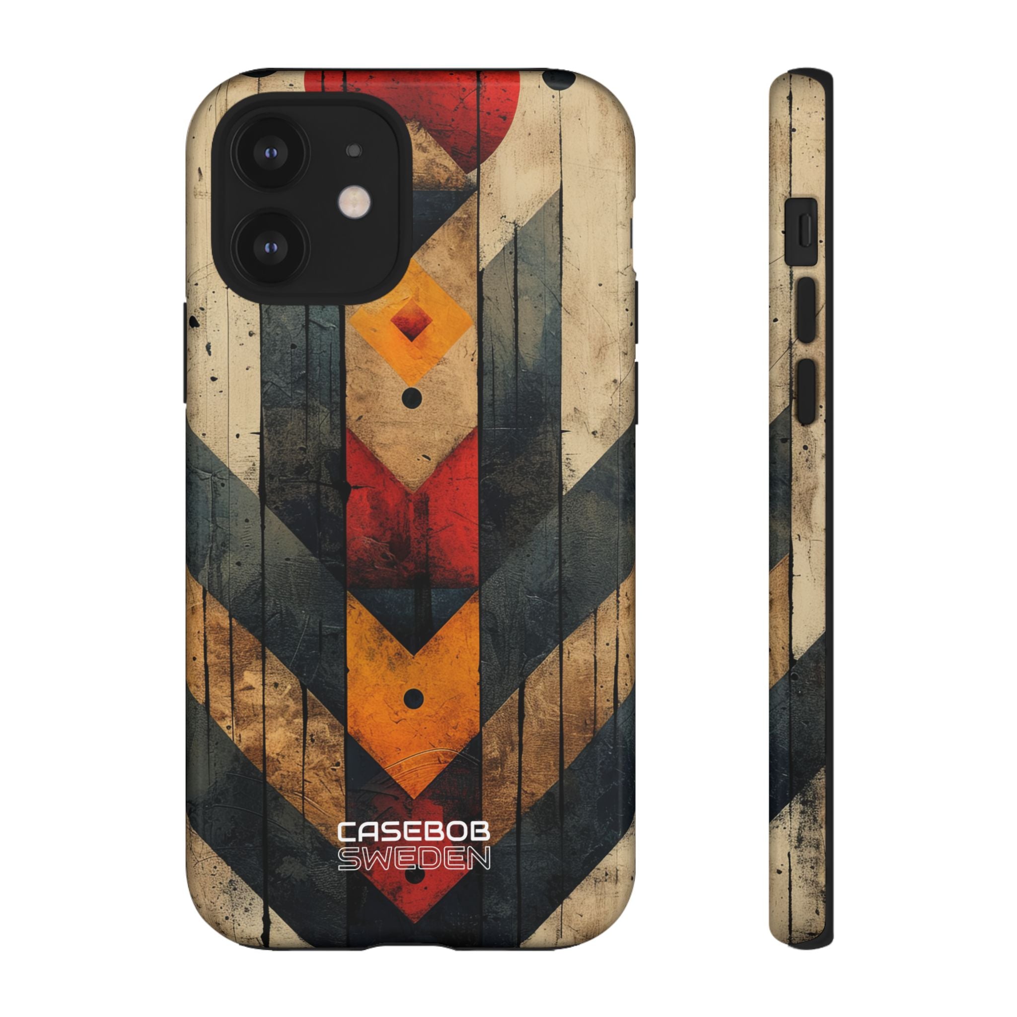 Geometric Fire Rise iPhone 12 - Tough
