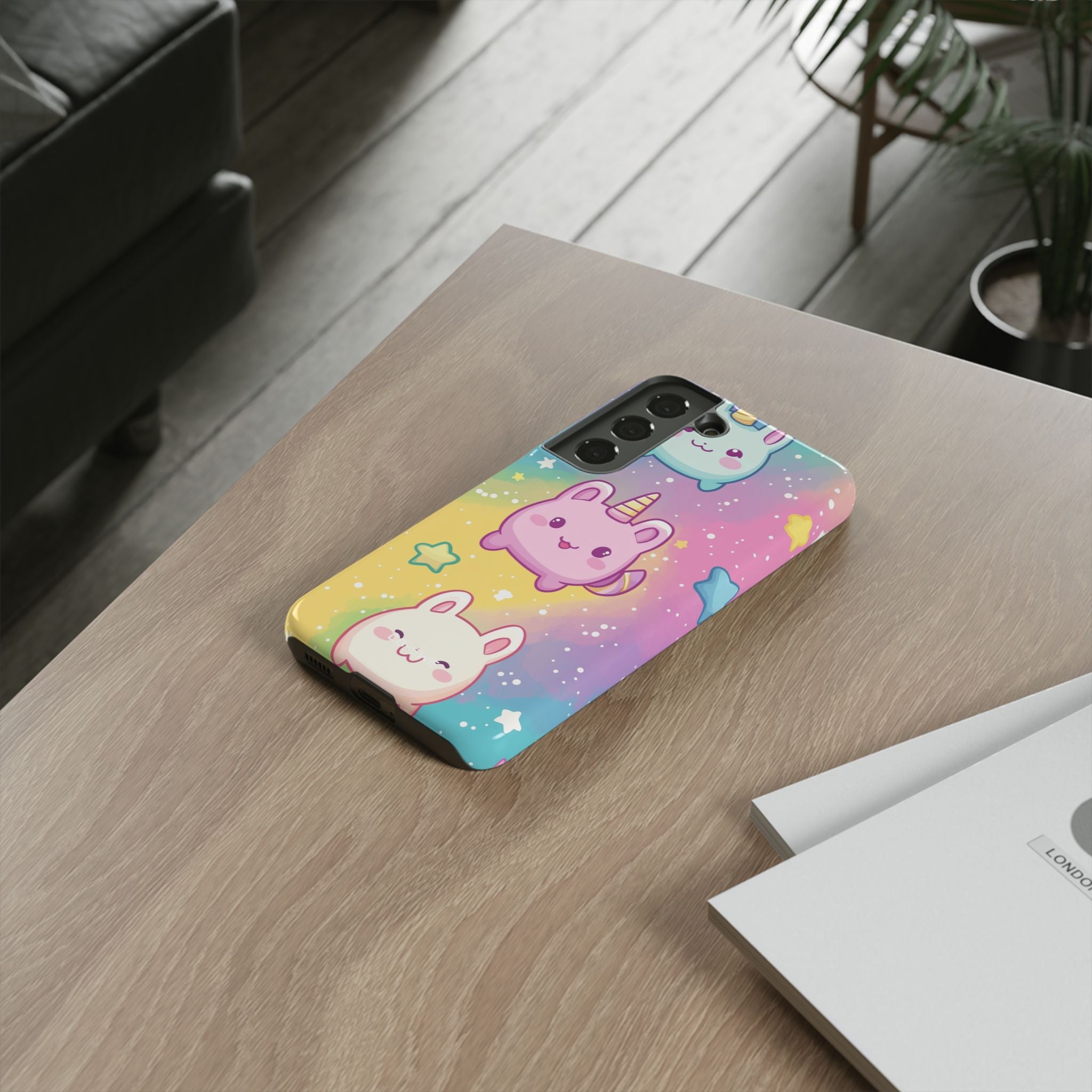 Bunnies Dance Under Stars - Samsung Case