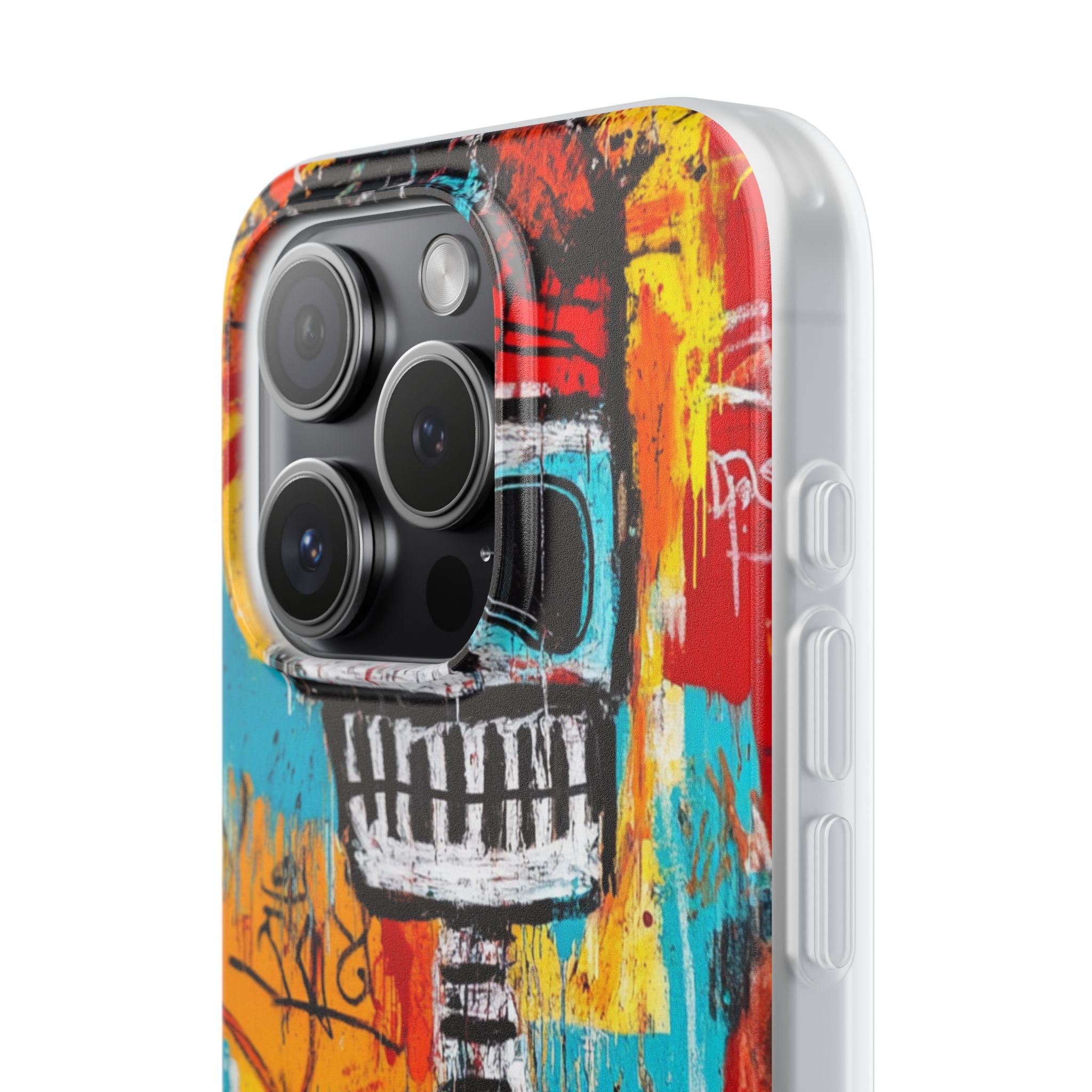 Skeleton Riot iPhone 15 Pro Case - Soft