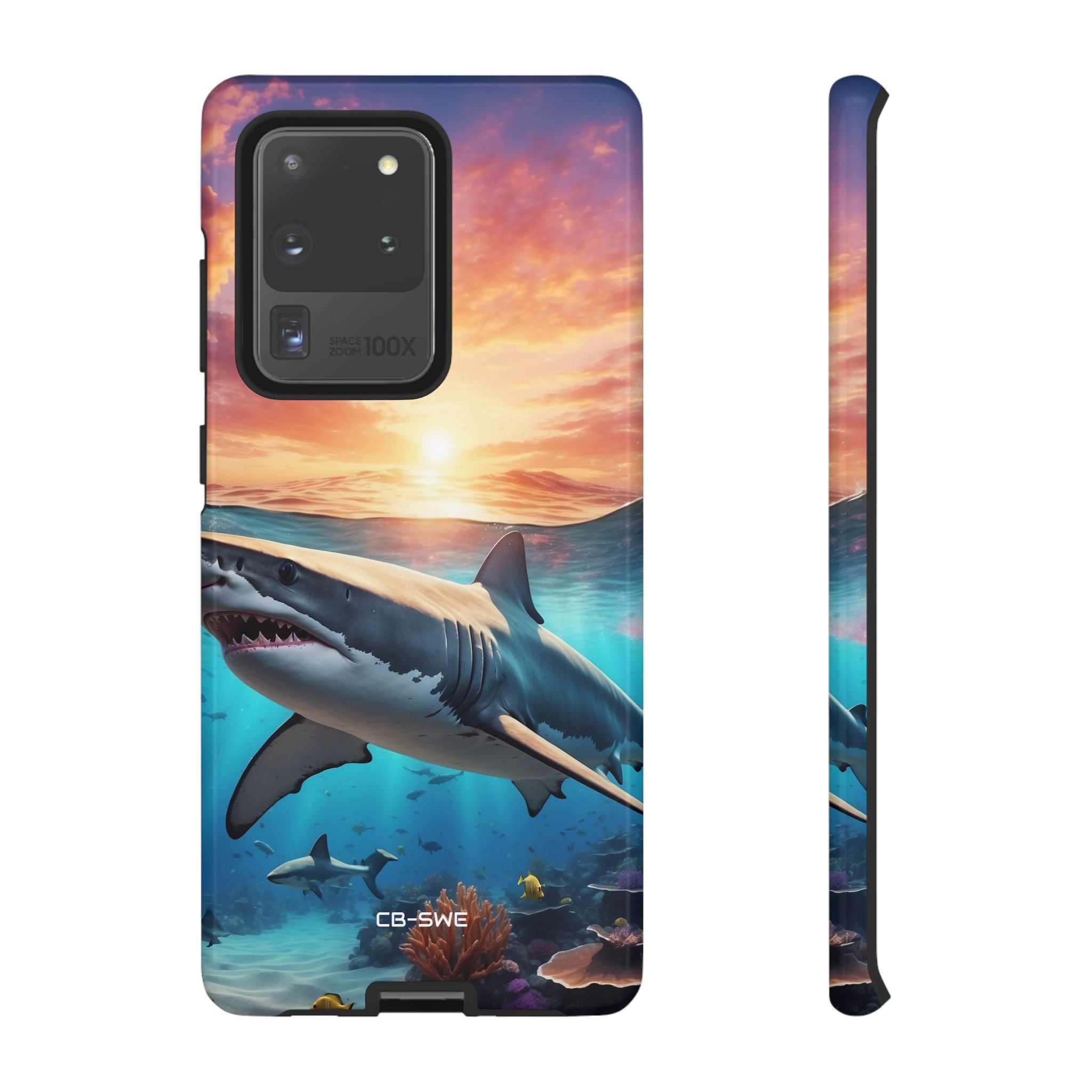 Shark Swims Through - Samsung Case