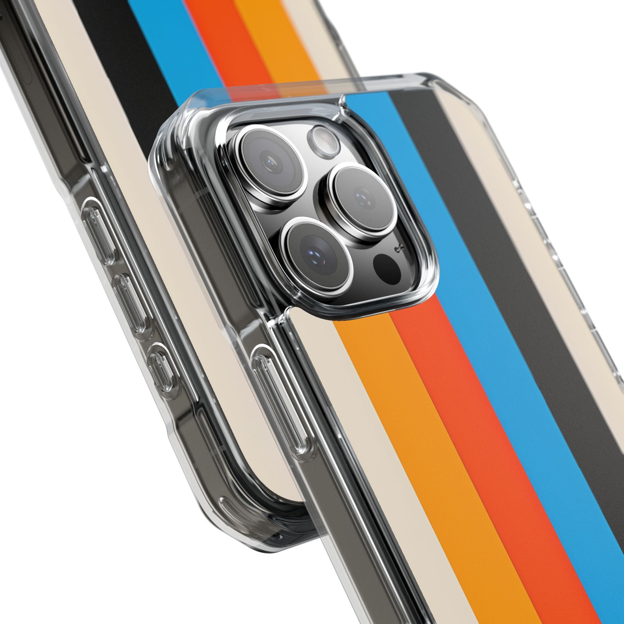 Vivid Stripe Harmony iPhone 16 Pro Max Case - Impact