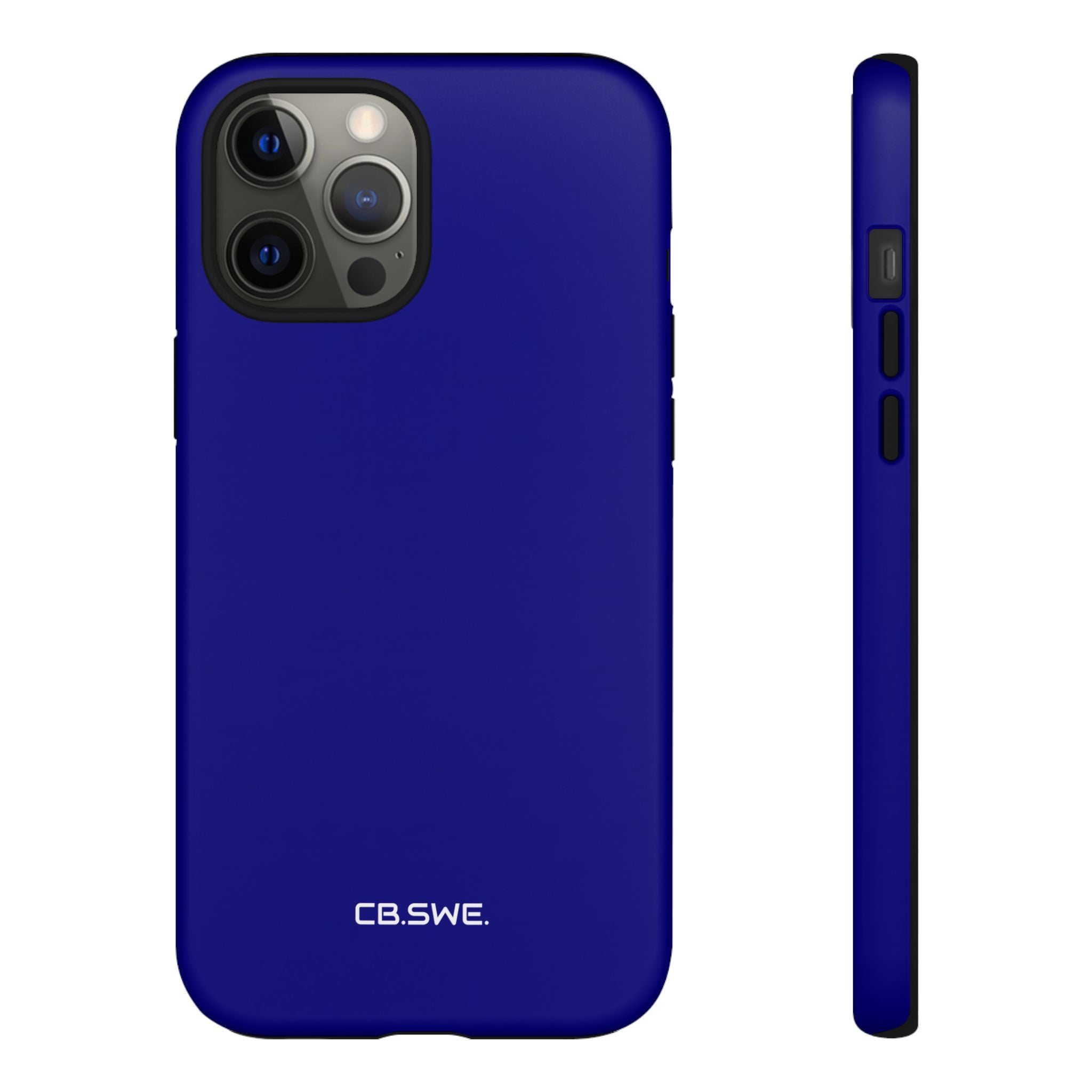 Navy Blue iPhone Case - Tough