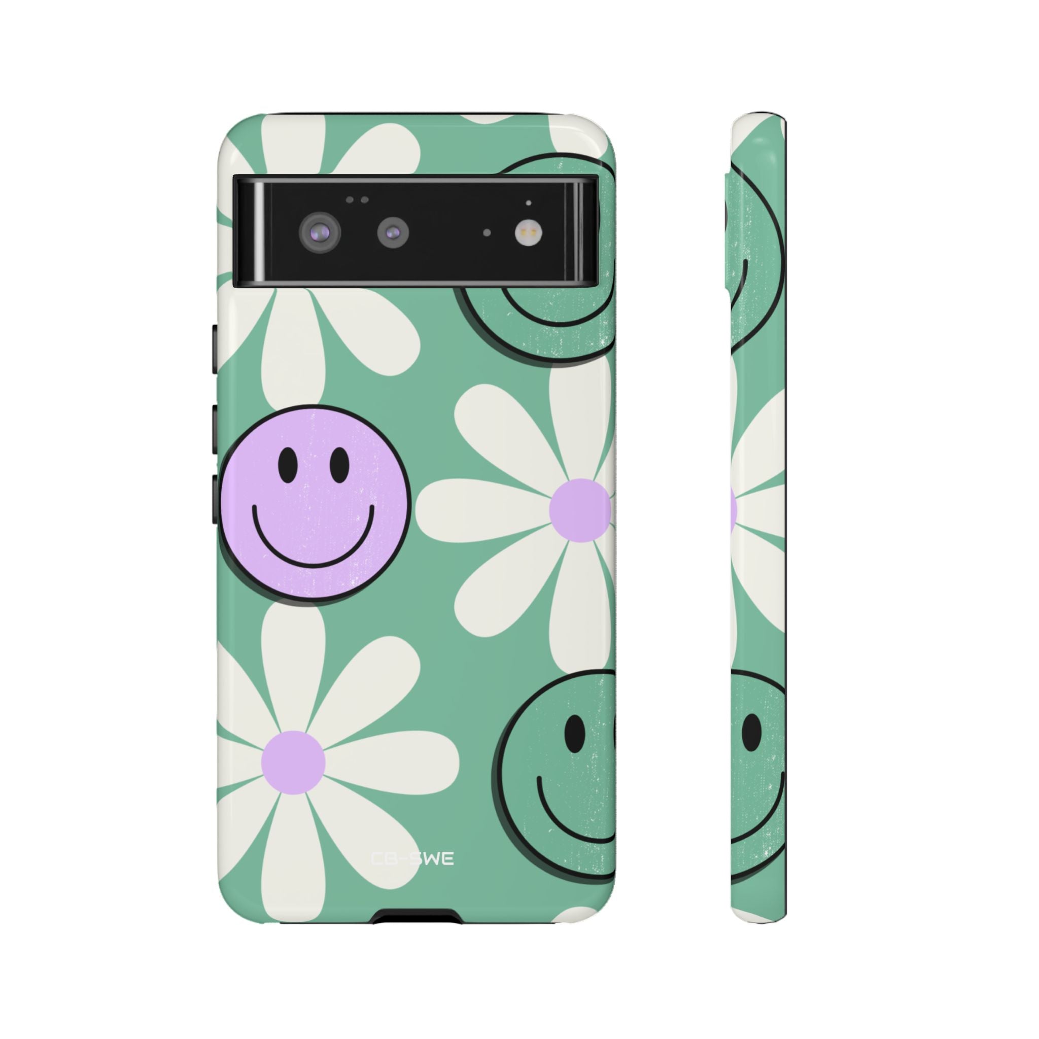 Playful Retro Blooms - Google Pixel Case
