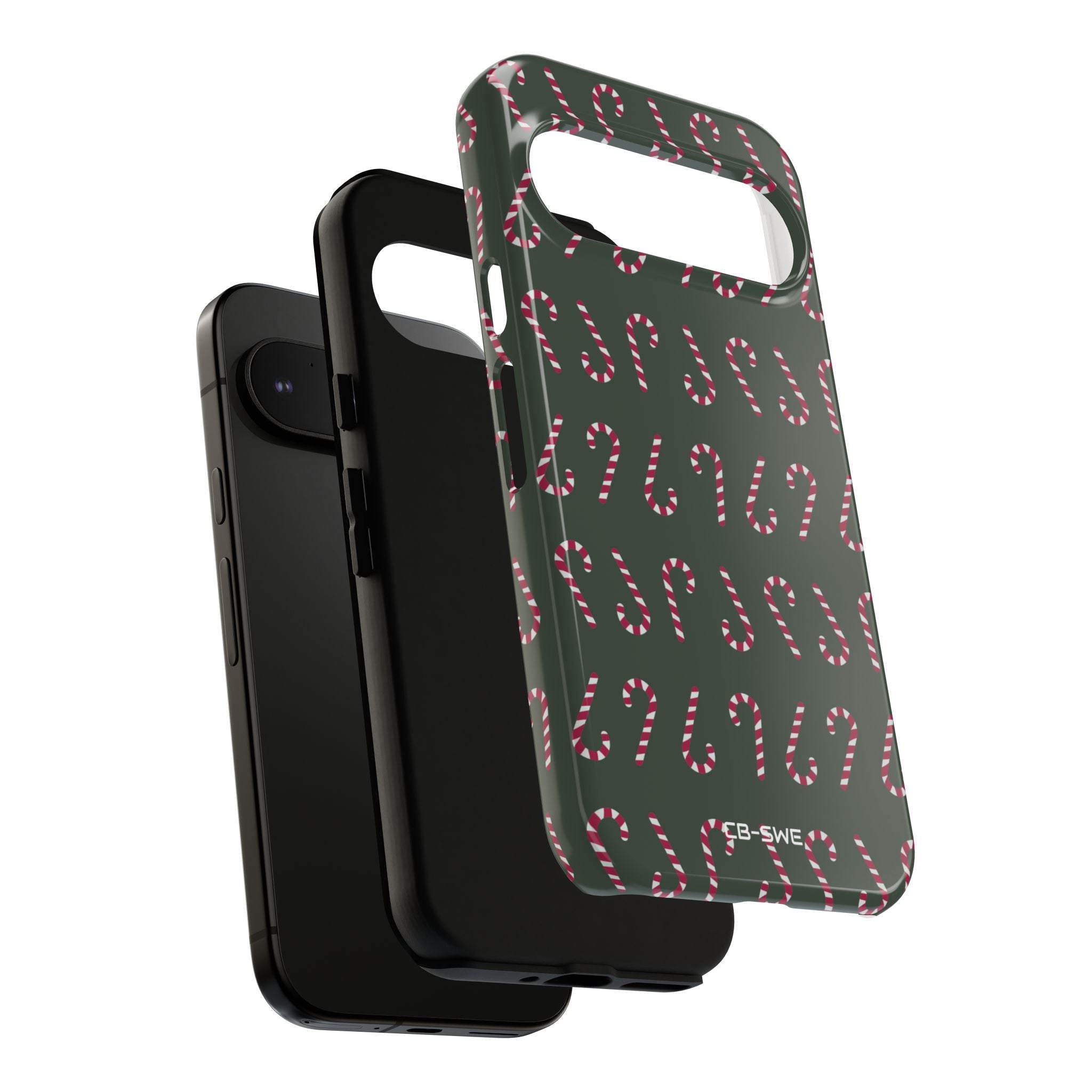 Candy Canes Aligned - Google Pixel Case