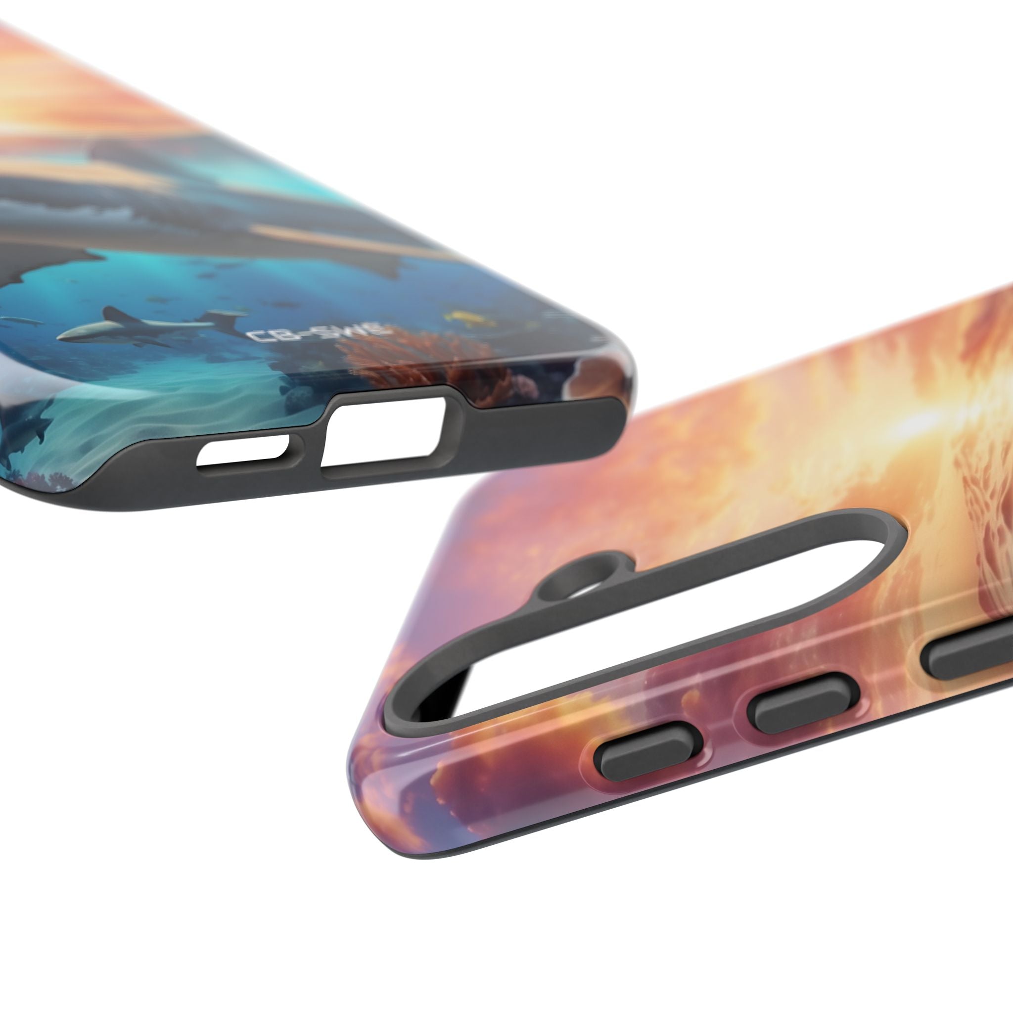 Shark Swims Through - Samsung Case