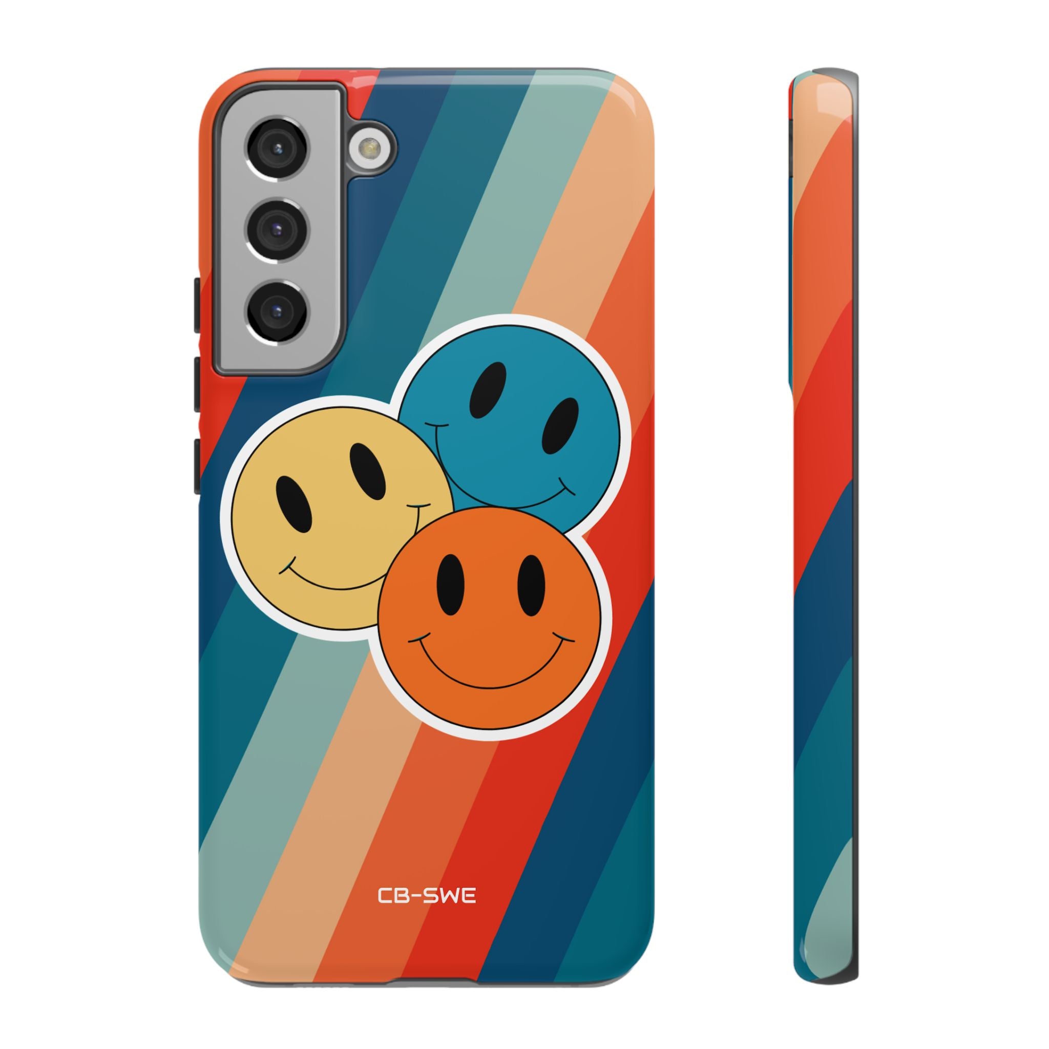 Retro Smiley Harmony - Samsung Case