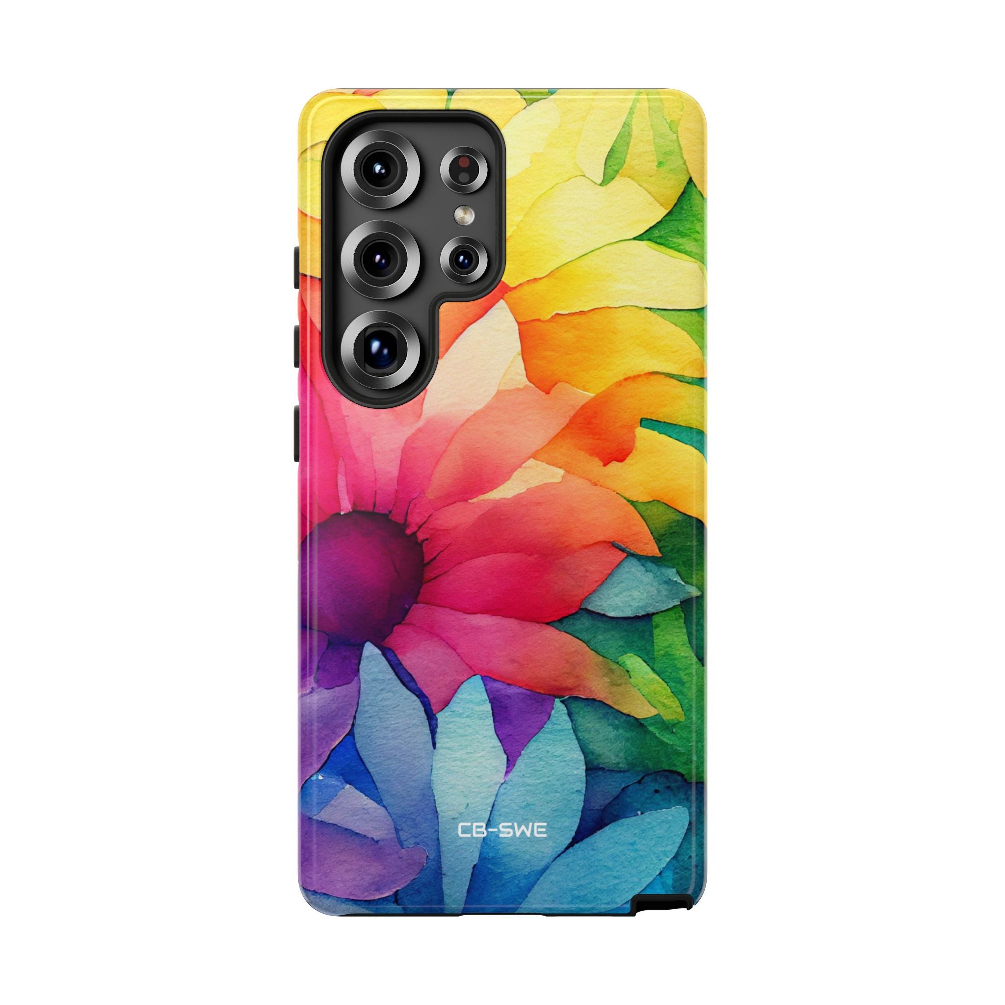 Vibrant Floral Symphony - Samsung Case