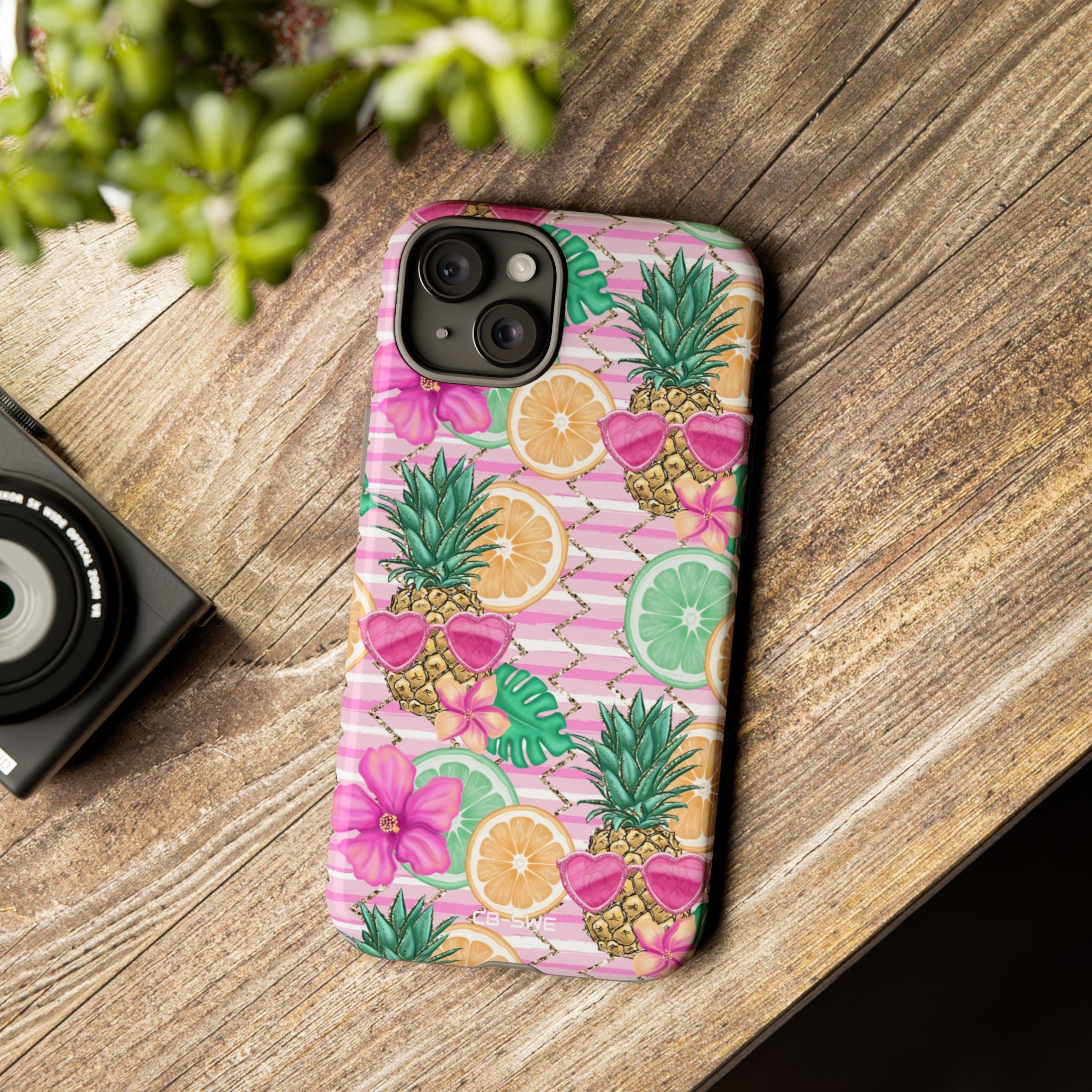 Tropical Fruits Dance - iPhone Case