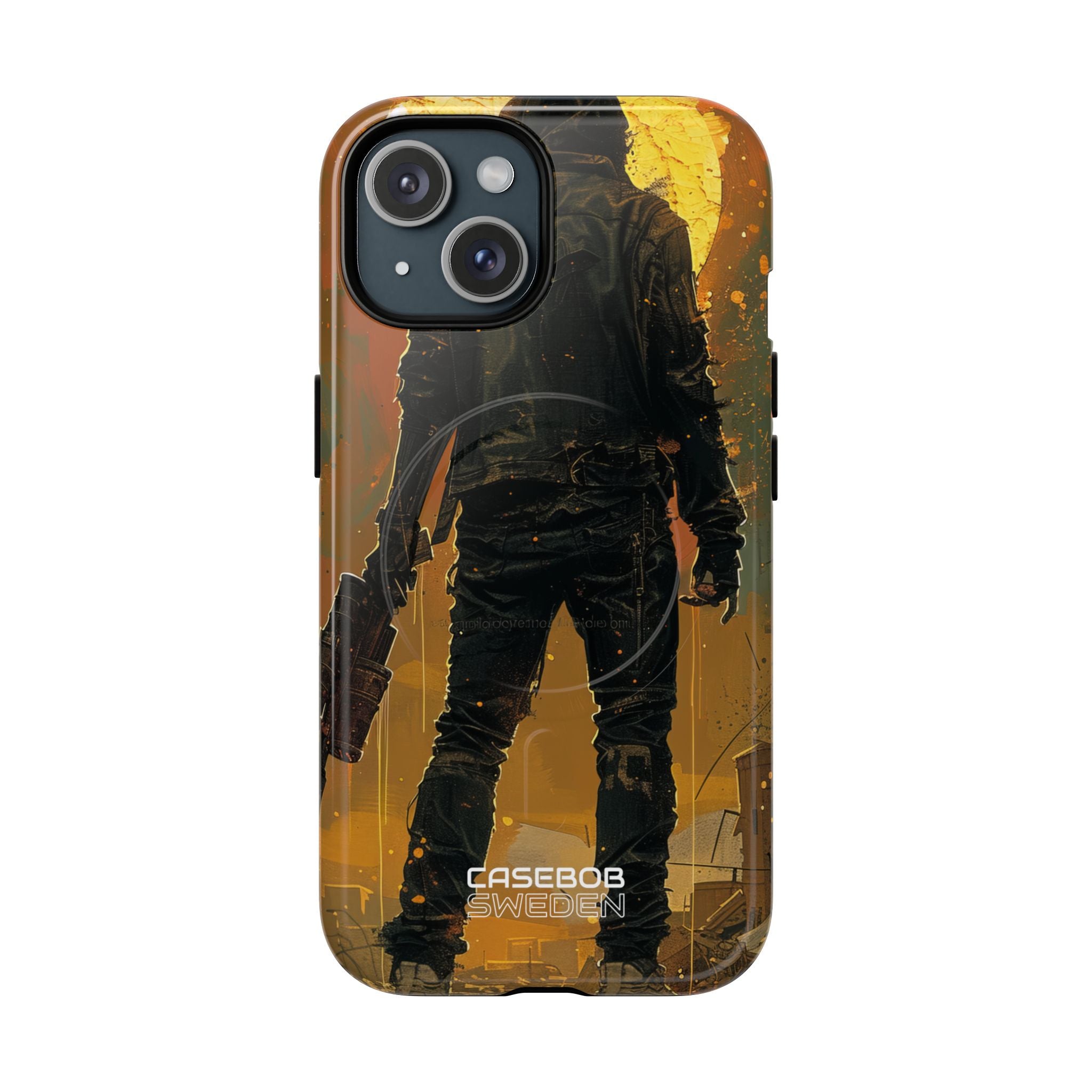 Crimson Fallout Horizon iPhone 15 - Tough+