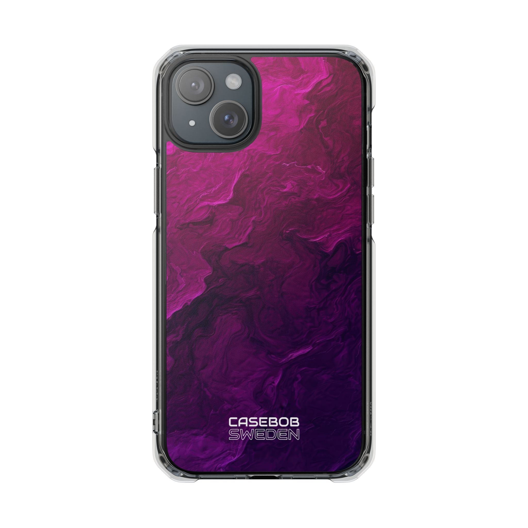 Velvet Dream Currents iPhone 15 - Impact Clear+