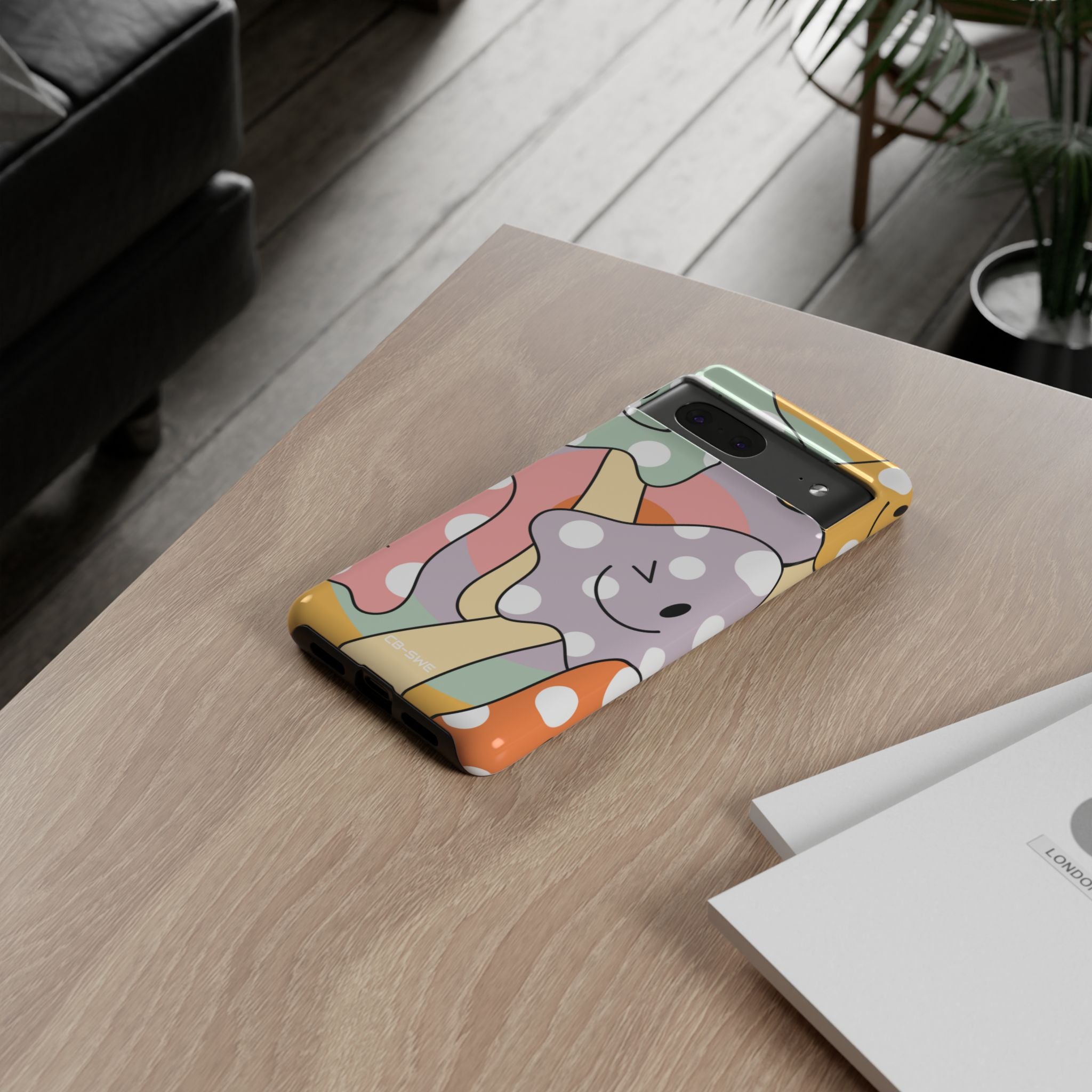 Playful Mushroom Friends - Google Pixel Case