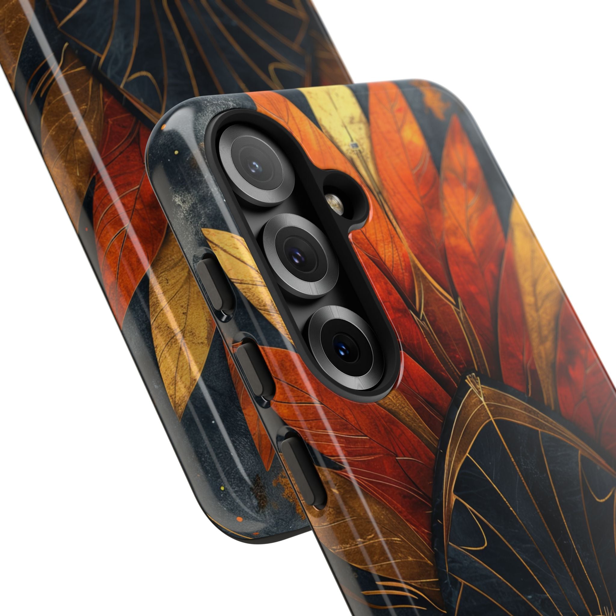 Golden Arch Leaves Samsung S25 - Tough