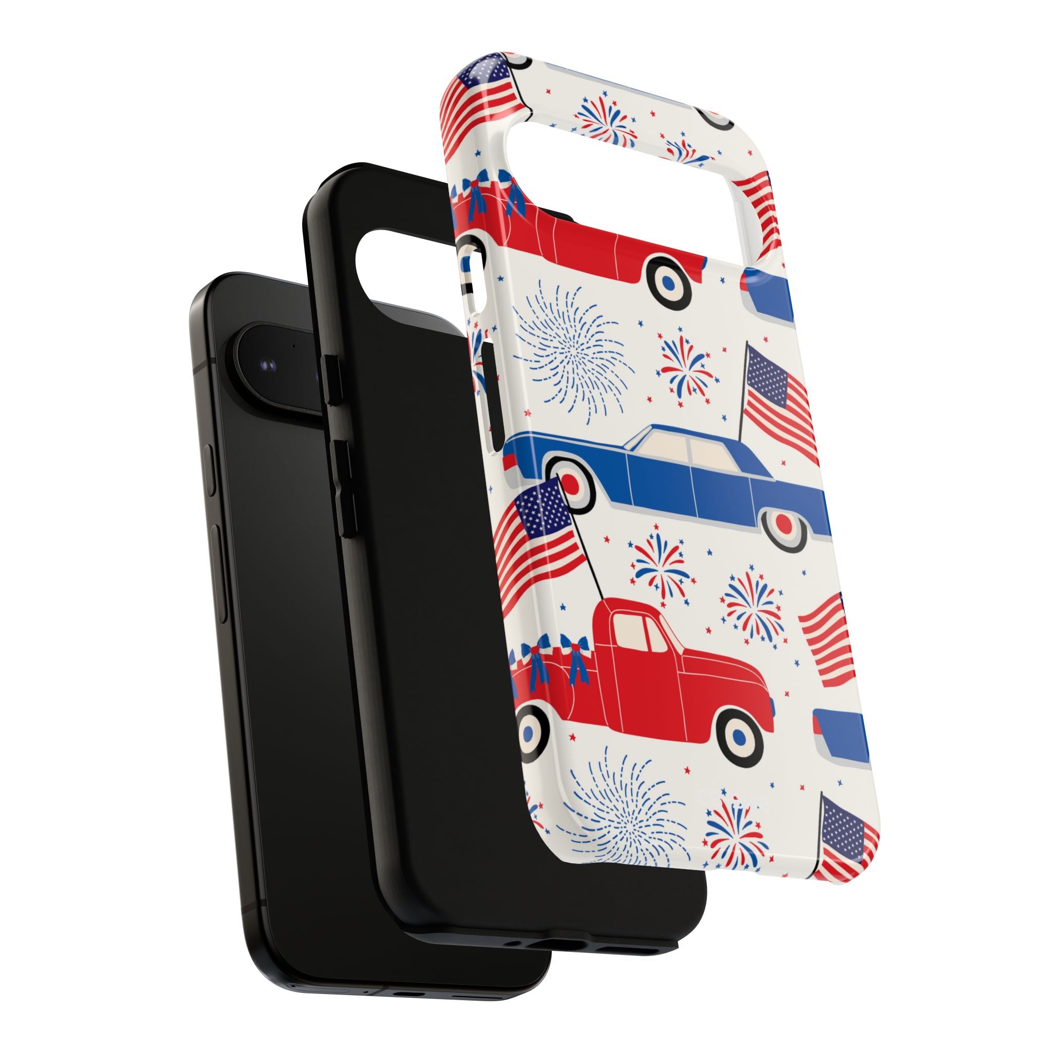 Vintage Cars Celebrate - Google Pixel Case
