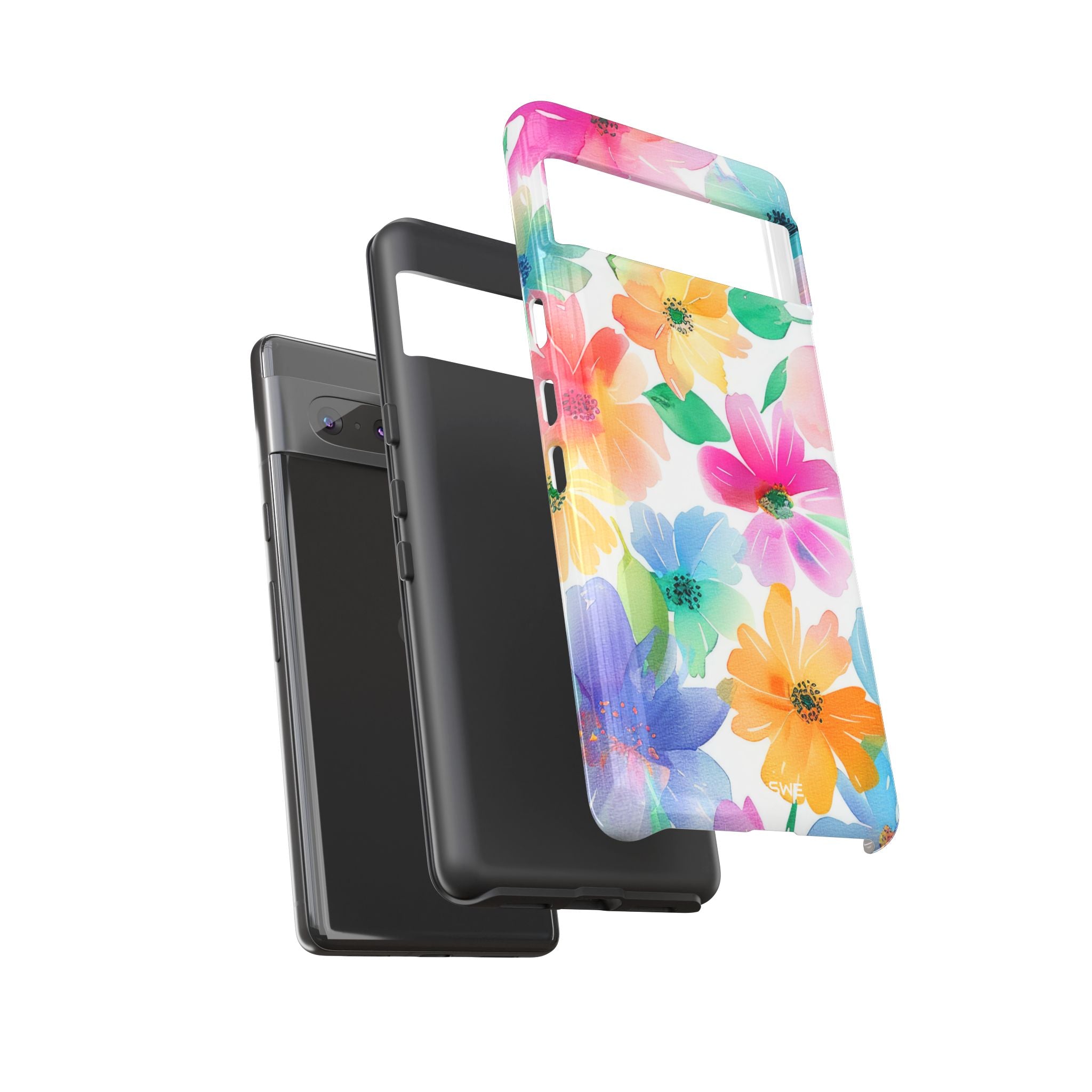 Vibrant Floral Impression - Google Pixel Case