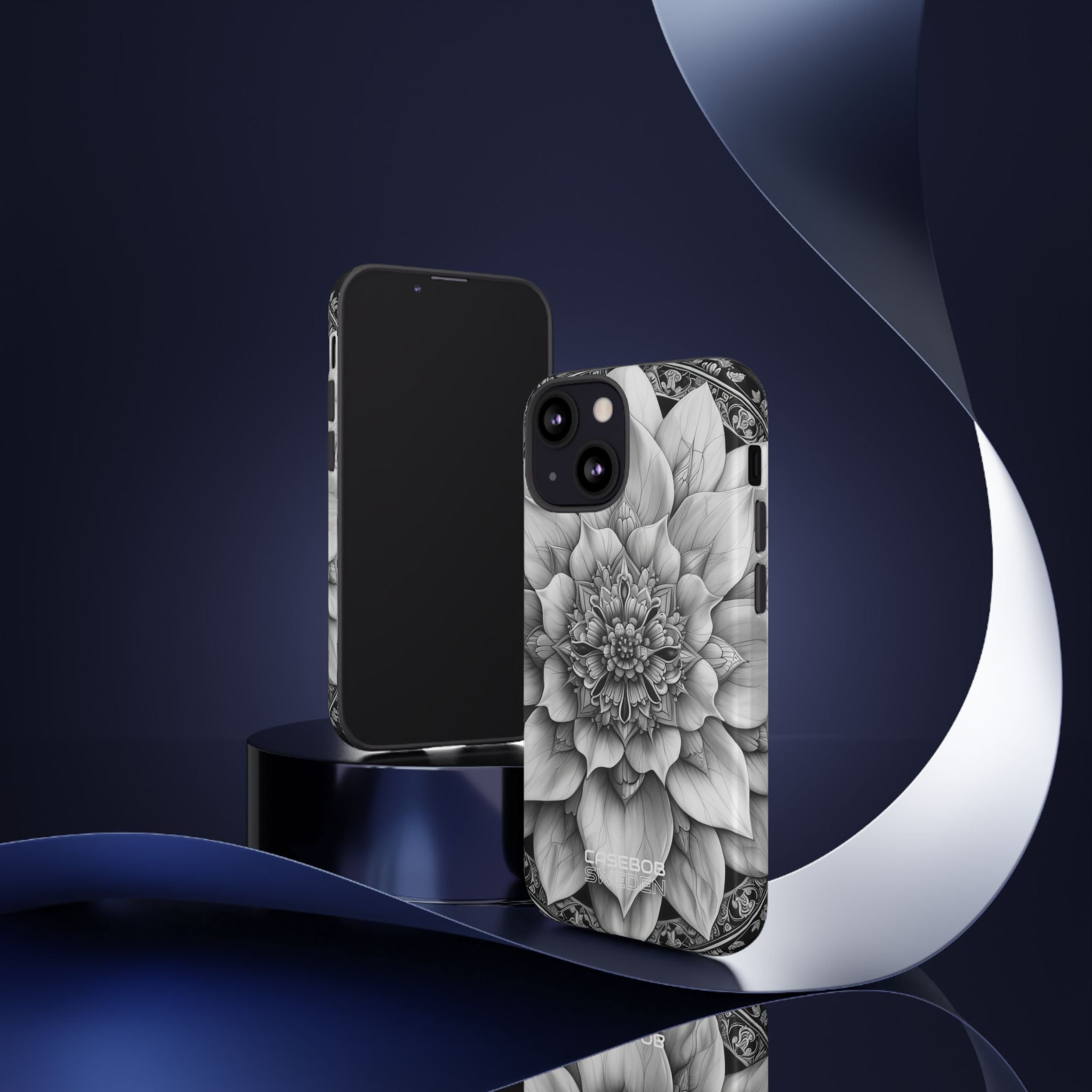 Cosmic Floral Mandala iPhone 13 - Tough