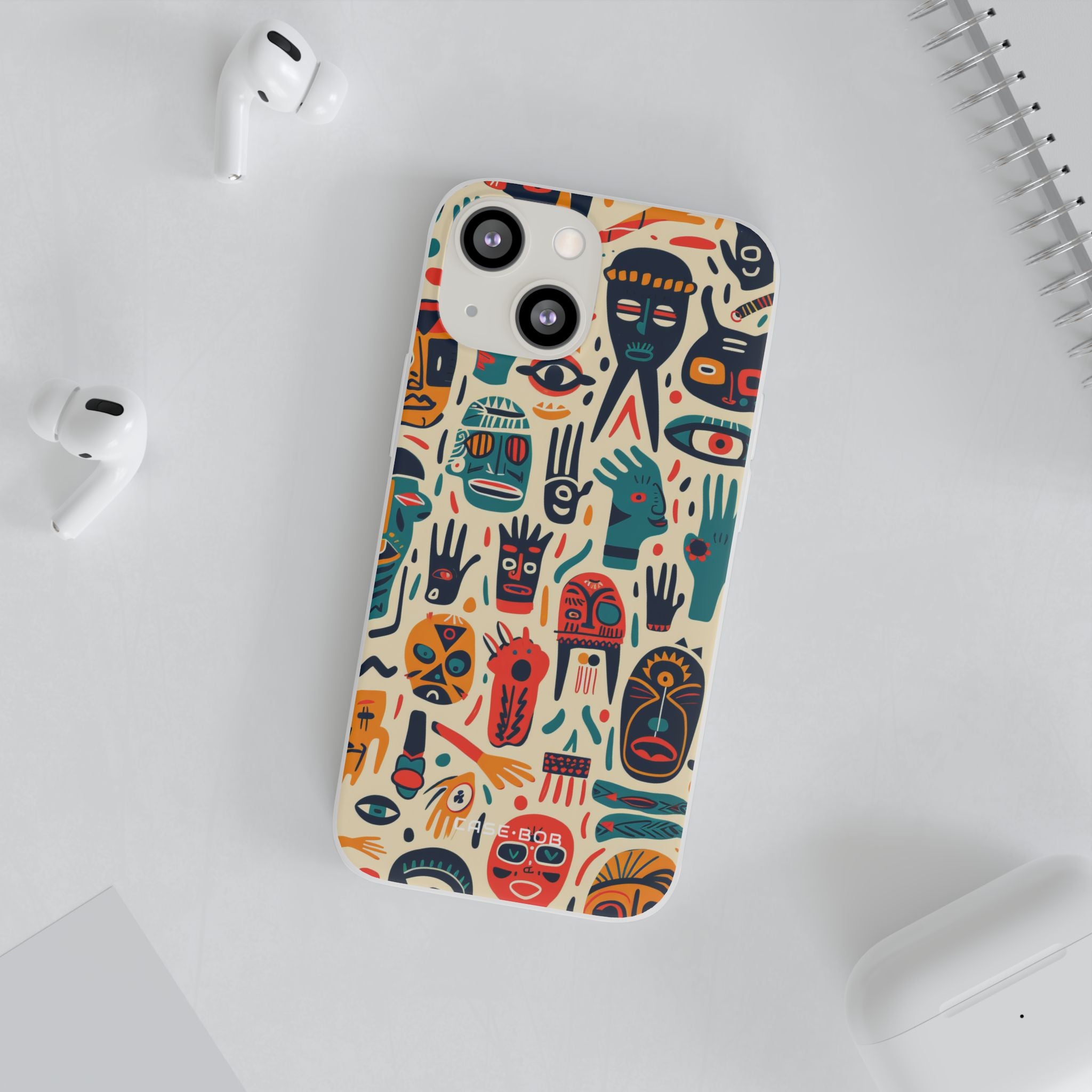 Vivid Faces iPhone 13 mini Case - Soft