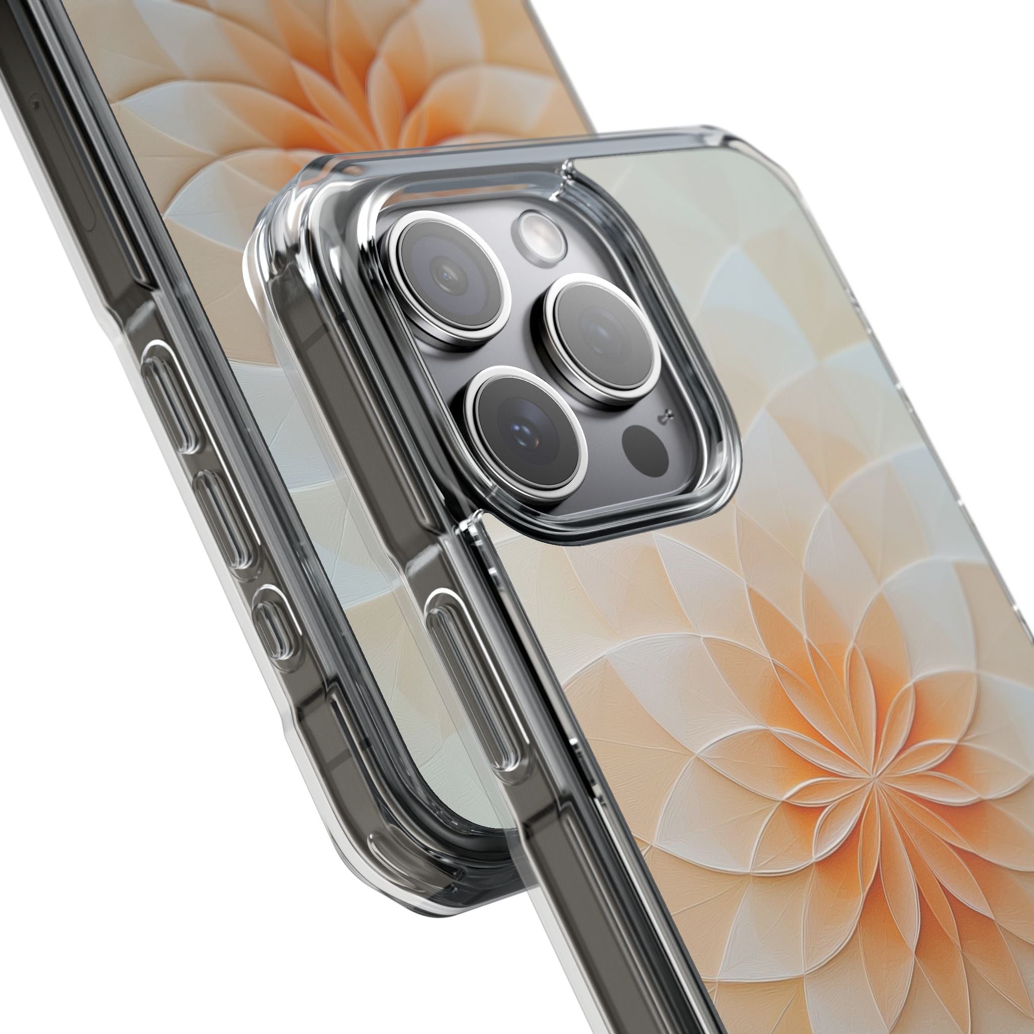 Petals Embrace Light iPhone Case - Impact