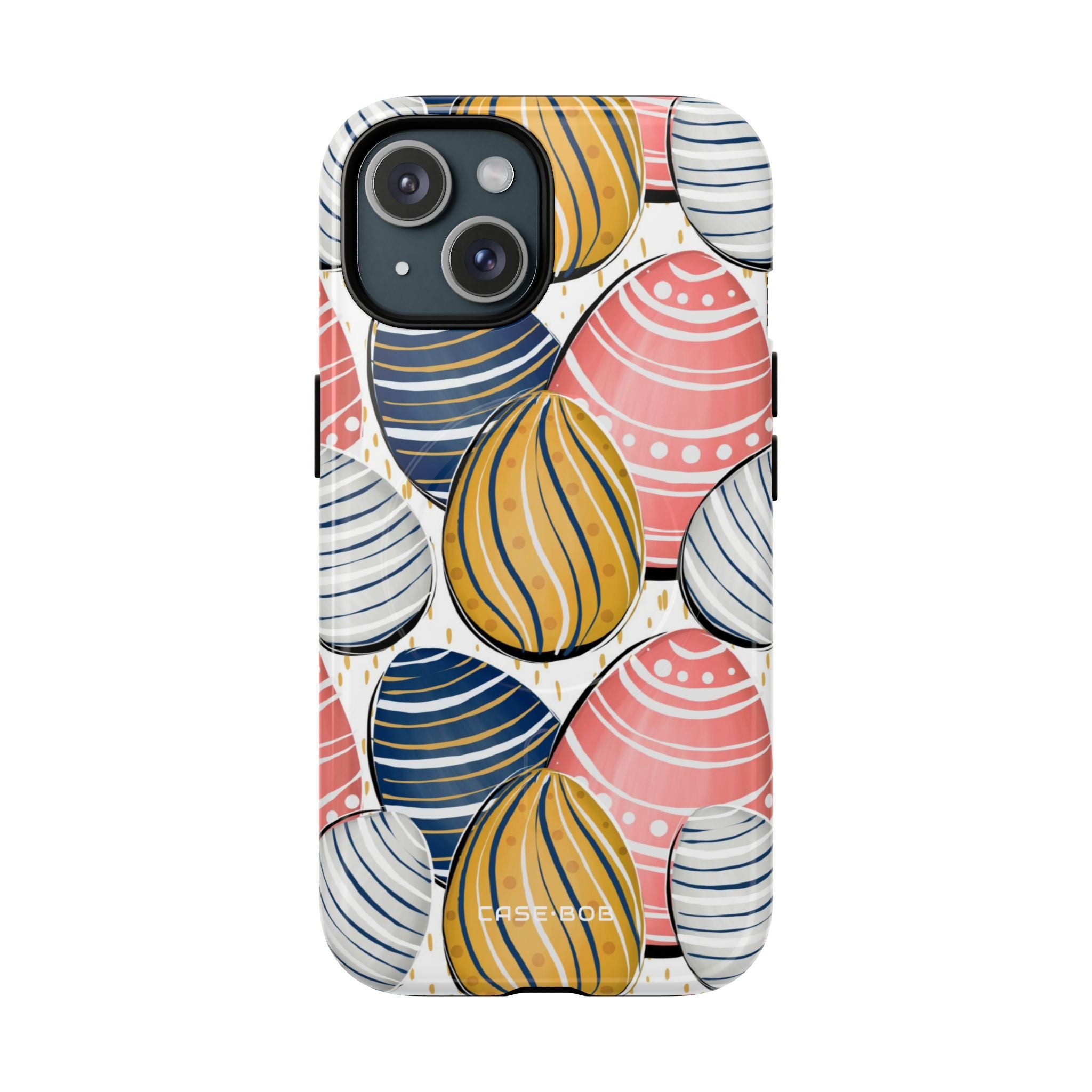 Pastel Eggs iPhone 15 Case - Tough+