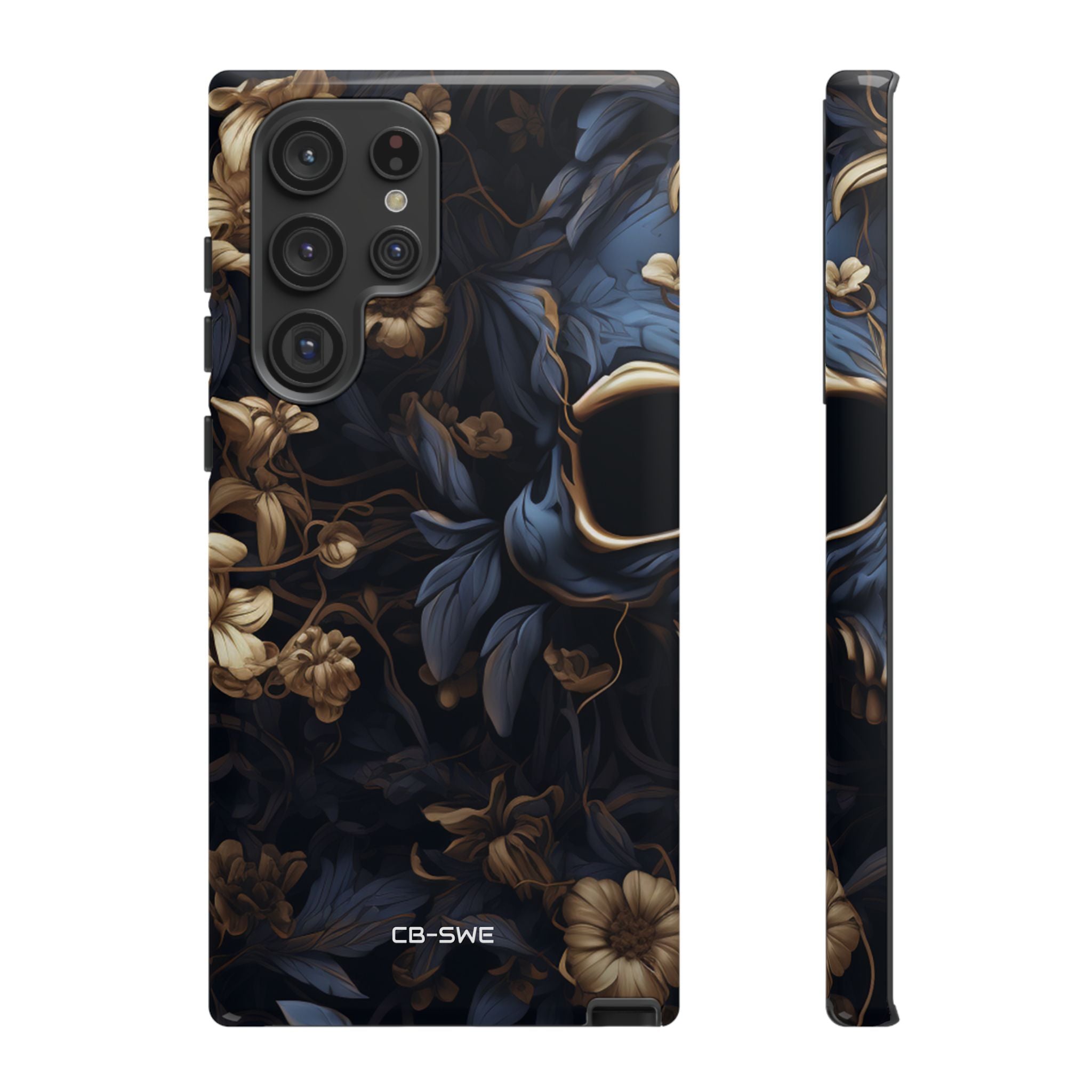 Gothic Floral Skull - Samsung Case