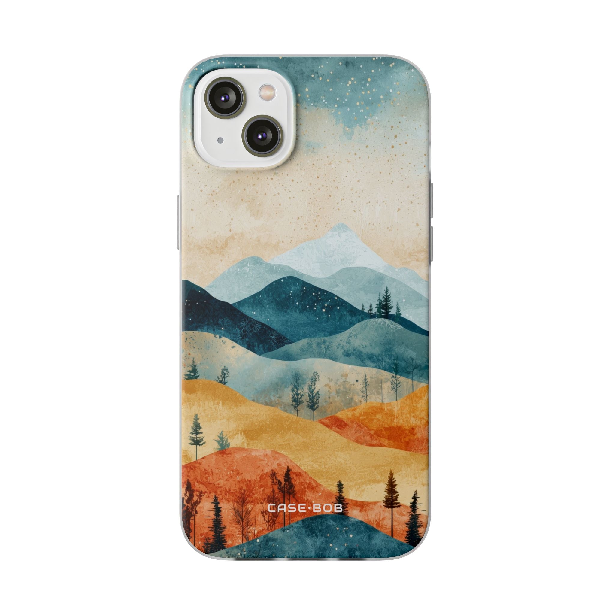 Moonlit Mountains iPhone 14 Plus Case - Soft