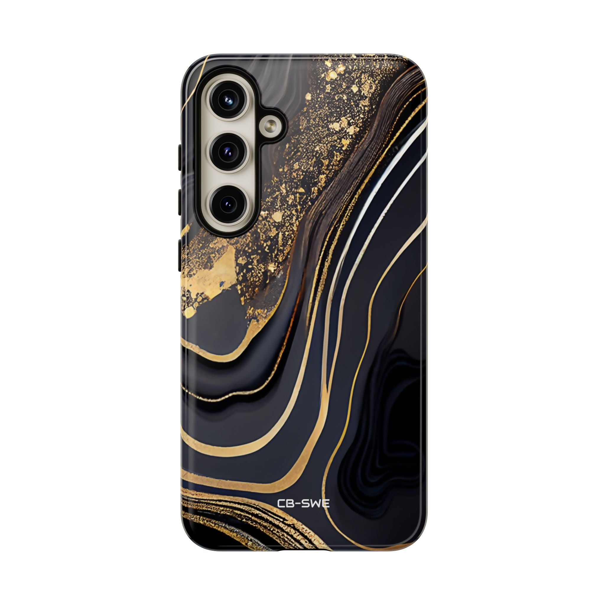 Elegant Gold Streams - Samsung Case