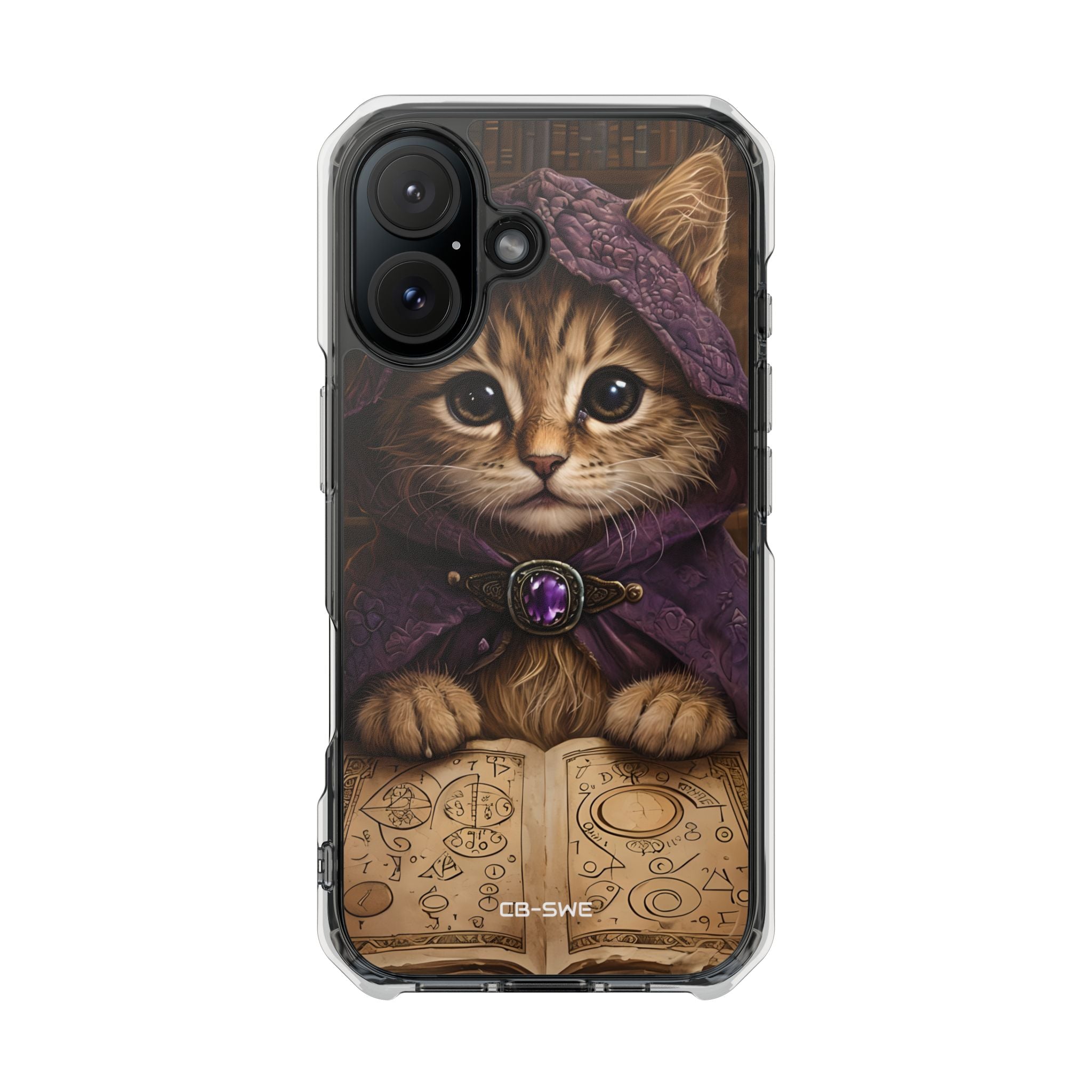 Mystical Wizard Cat iPhone Case - Impact