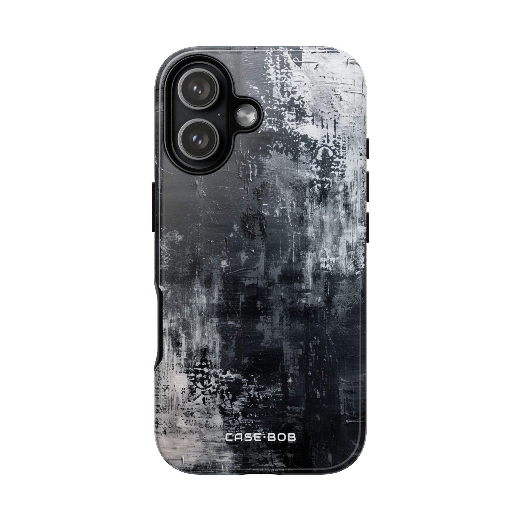 Textured Blackscape iPhone 17 Case - Tough