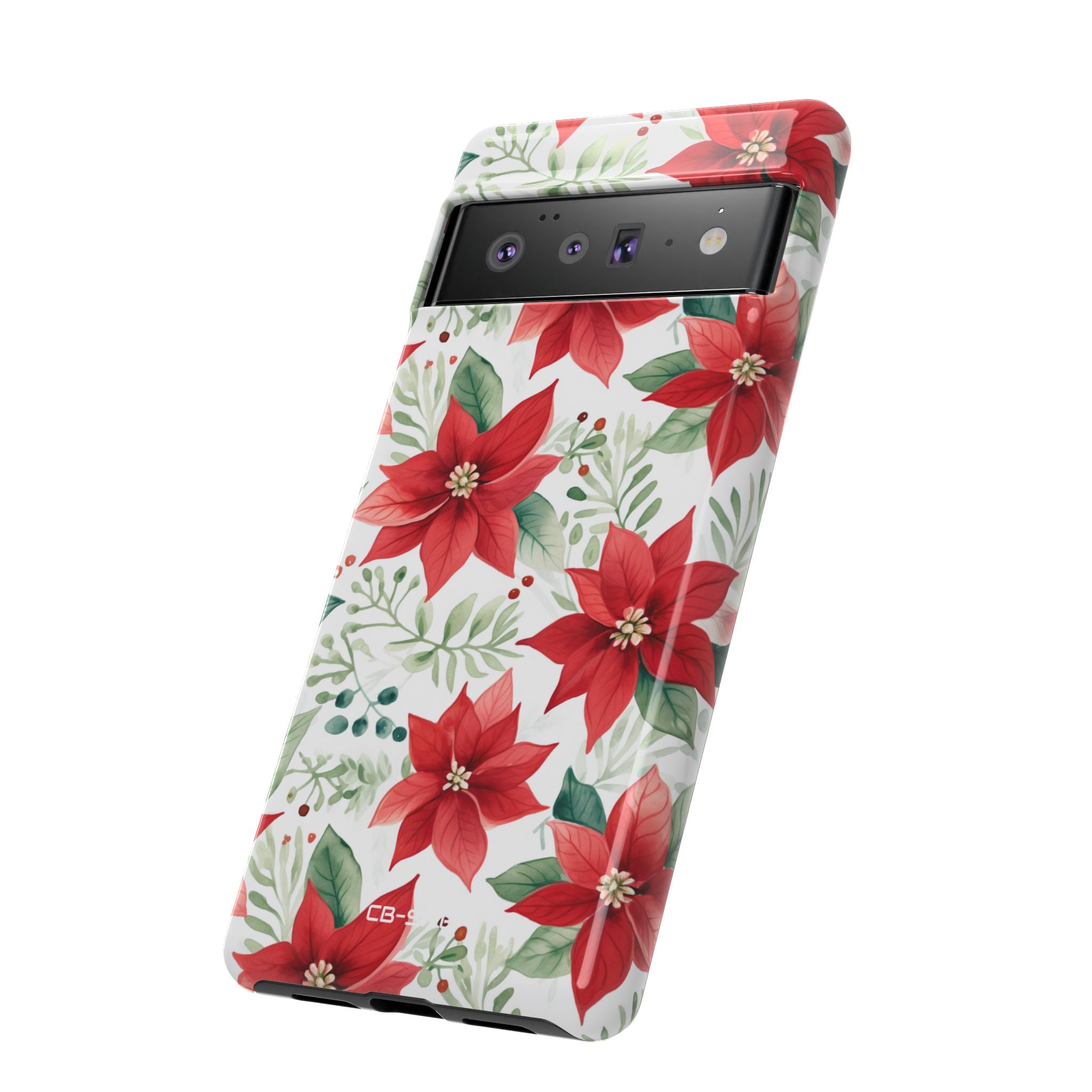 Poinsettias Bloom Bright - Google Pixel Case