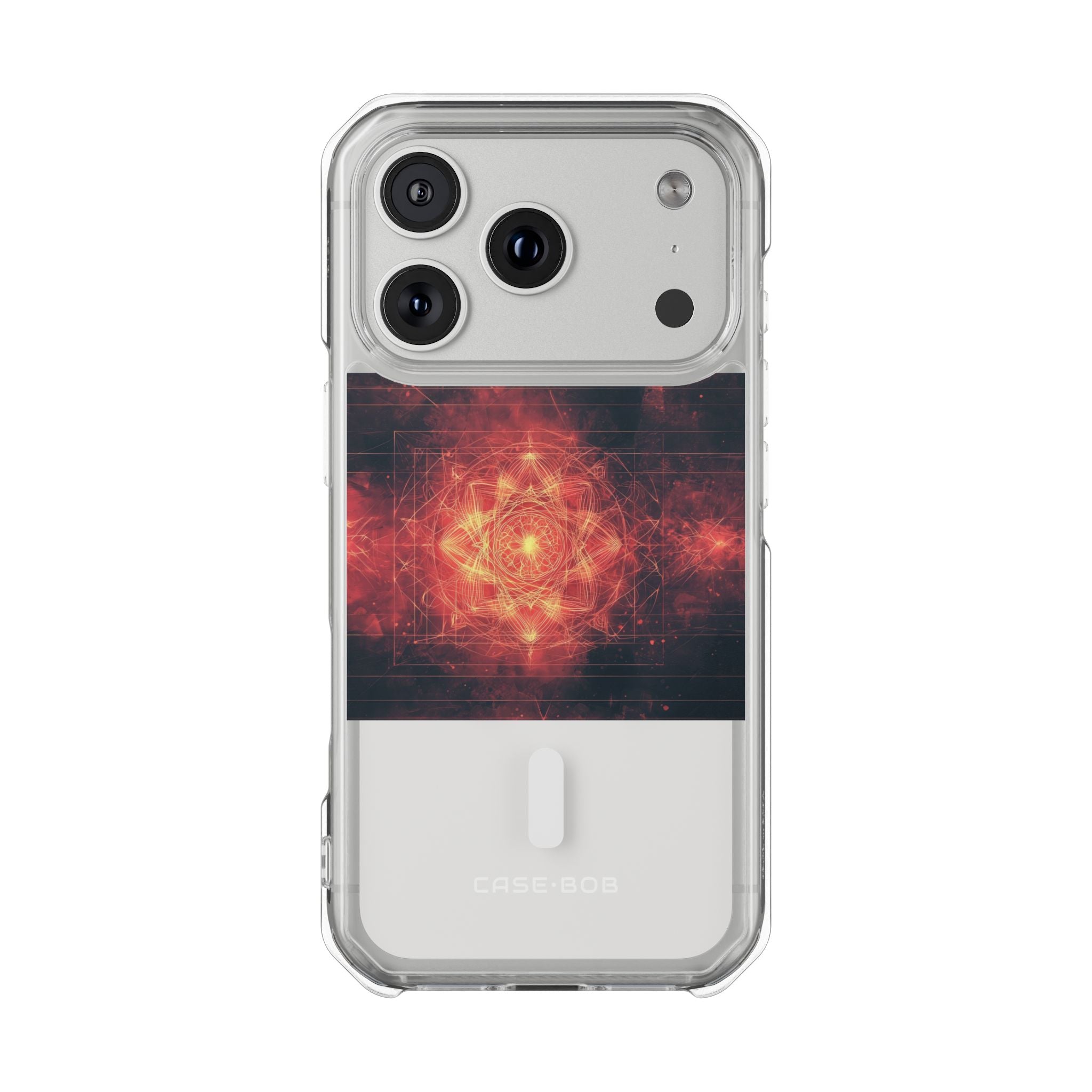 Glowing Mandala iPhone 17 Pro Case - Impact