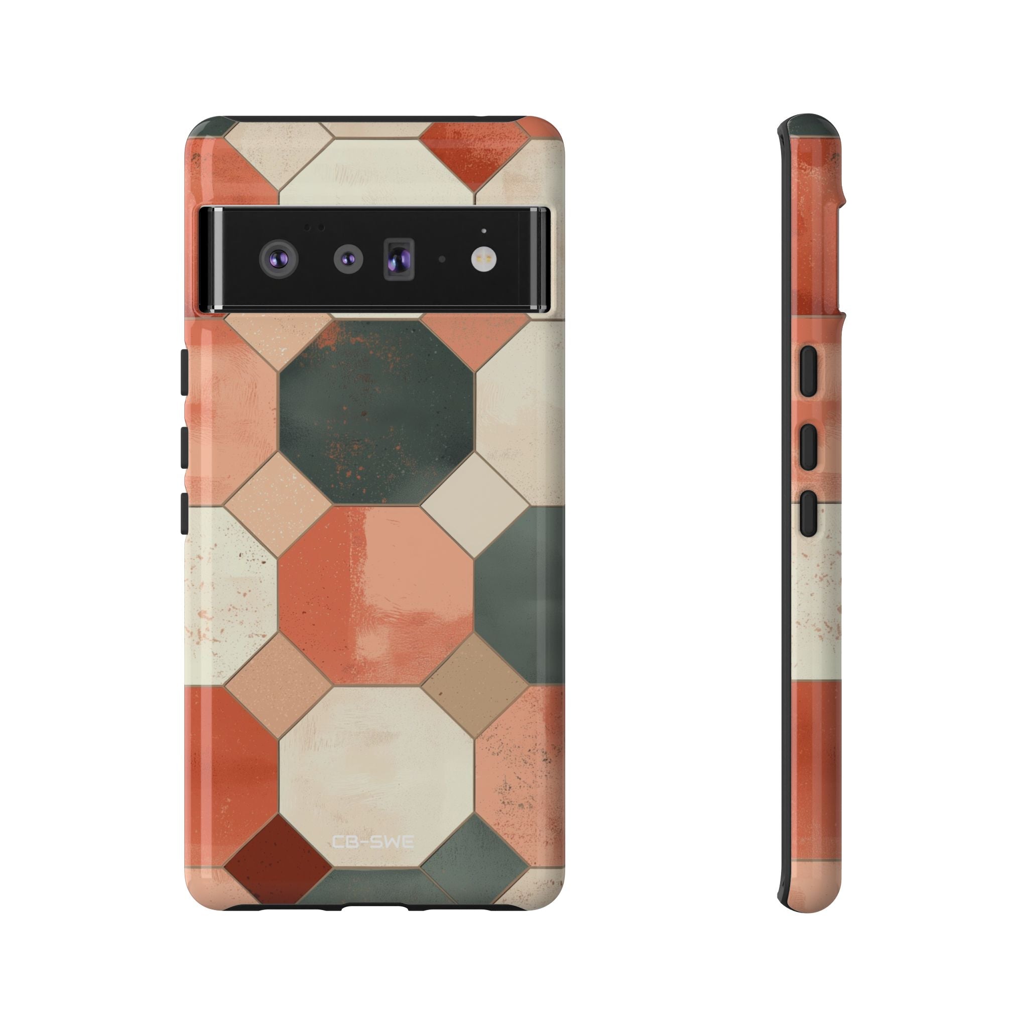 Terracotta Tiles Interlock - Google Pixel Case