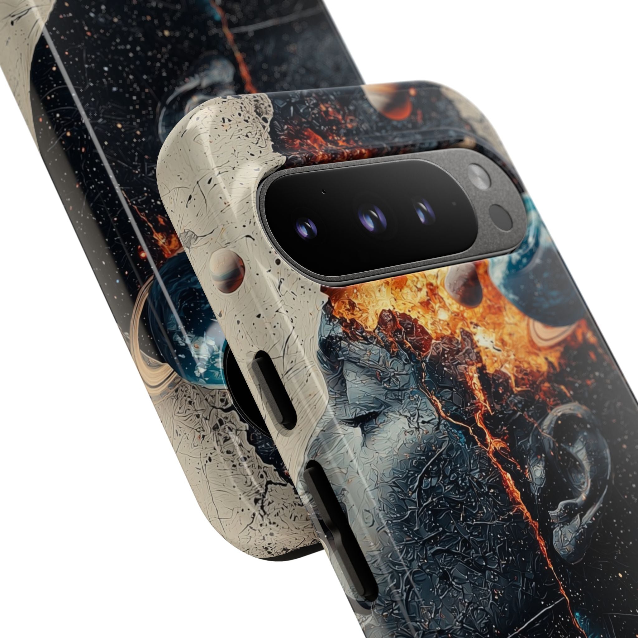 Cosmic Mind Erupts - Google Pixel Case