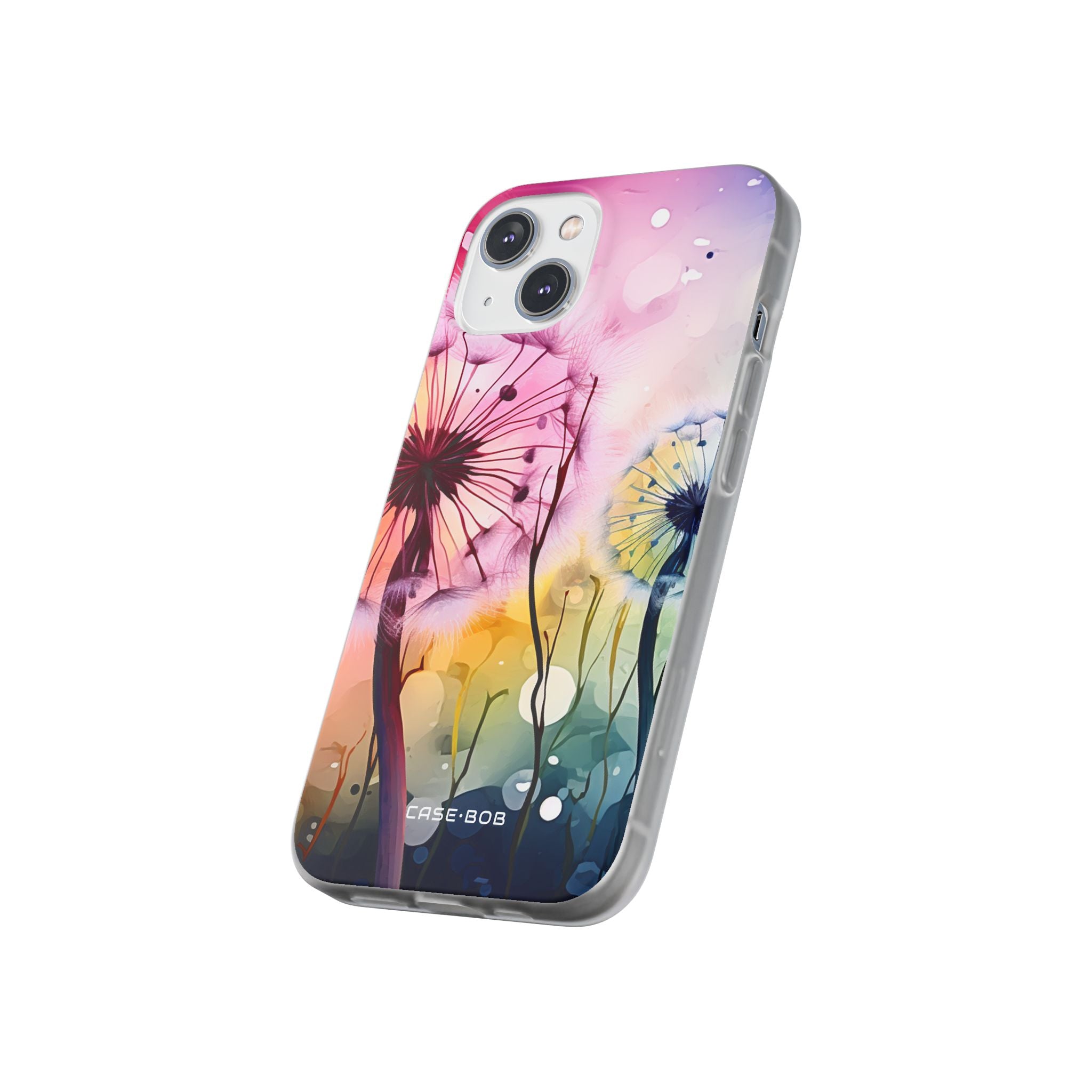 Dandelion Glow iPhone 14 Case - Soft