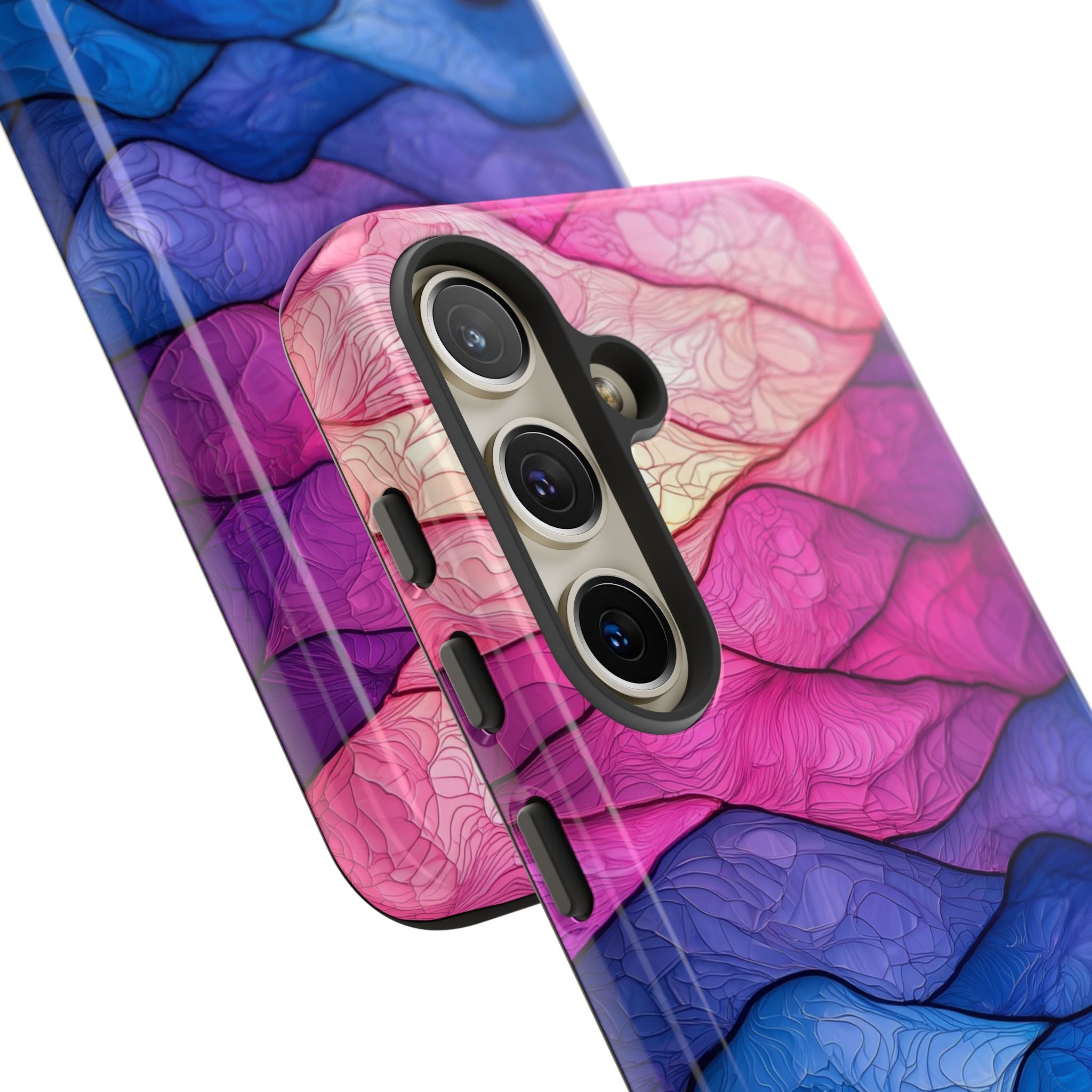 Wavy Vein Gradient Samsung S24 Case - Tough