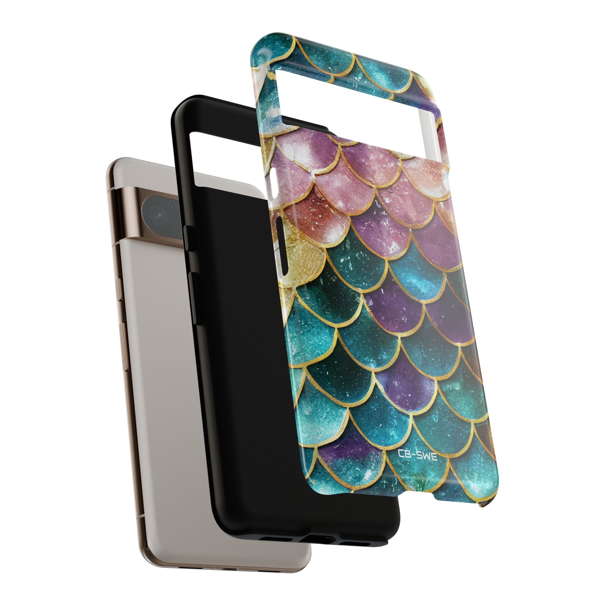 Mermaid Scale Radiance - Google Pixel Case