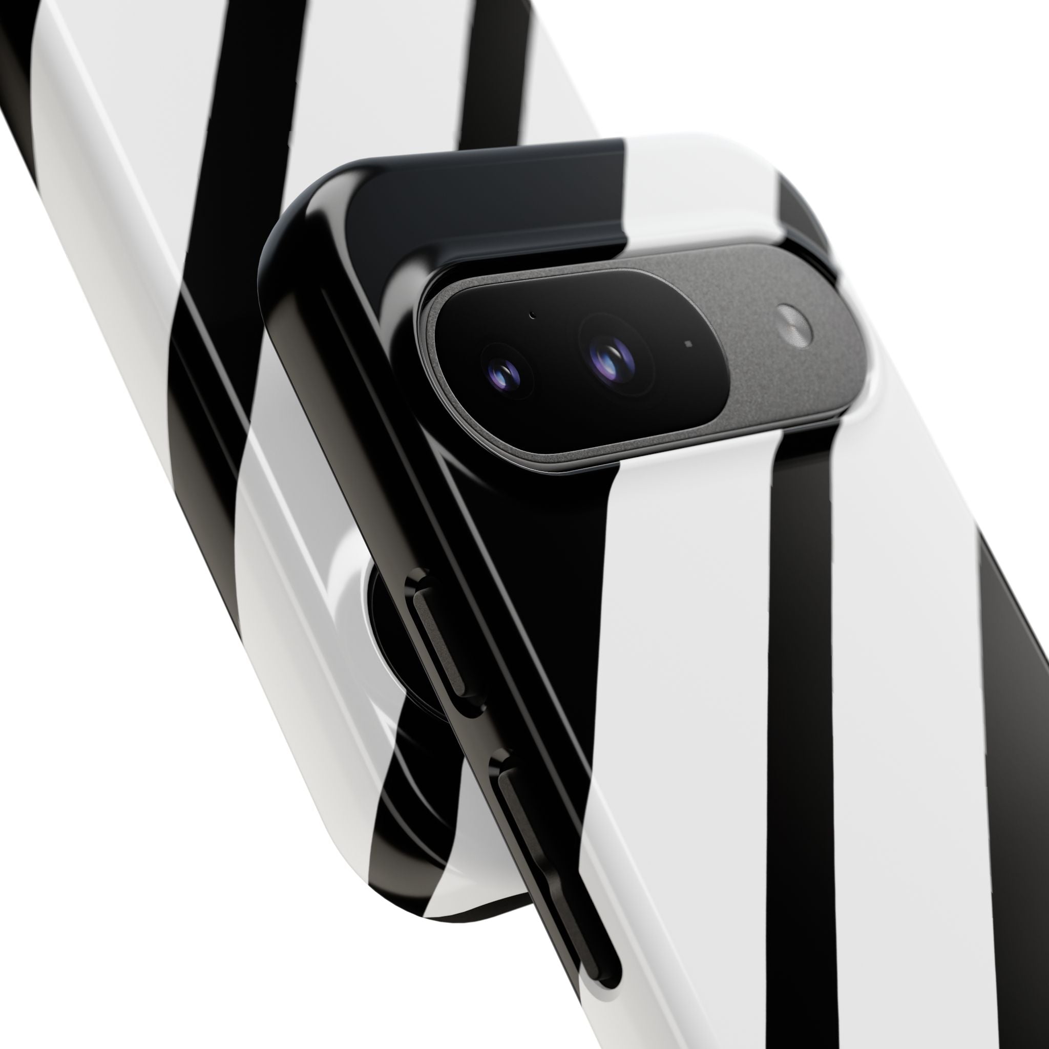 Monochrome Diagonal Symmetry - Google Pixel Case