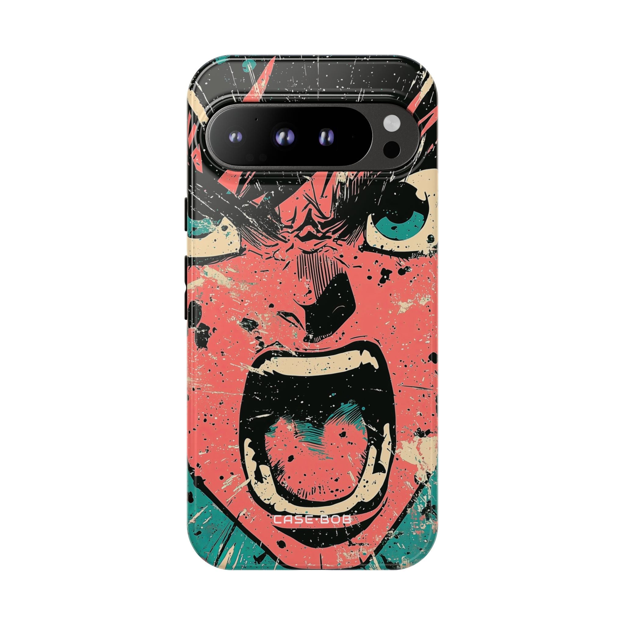 Screaming Face Pink Google Pixel 9 Pro XL Case - Tough