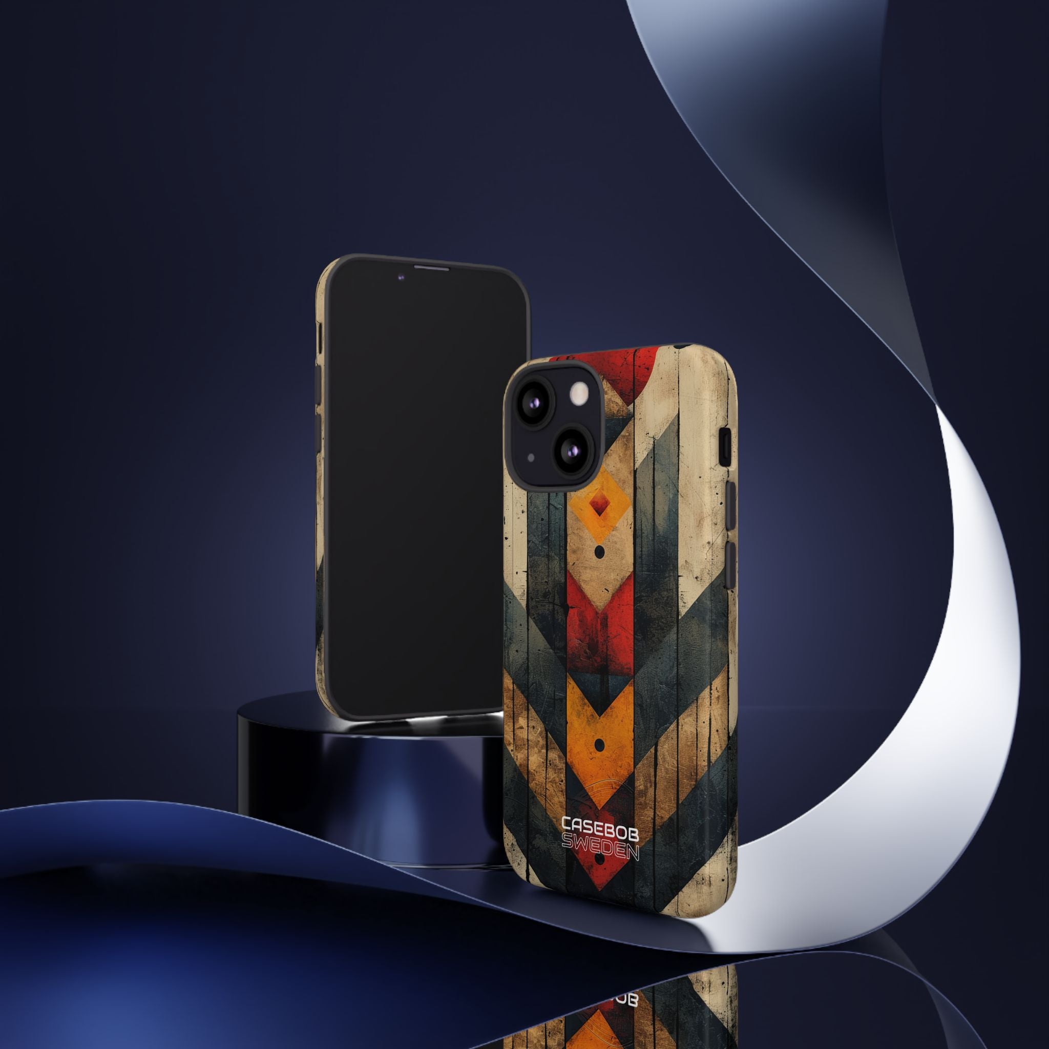 Geometric Fire Rise iPhone 13 - Tough