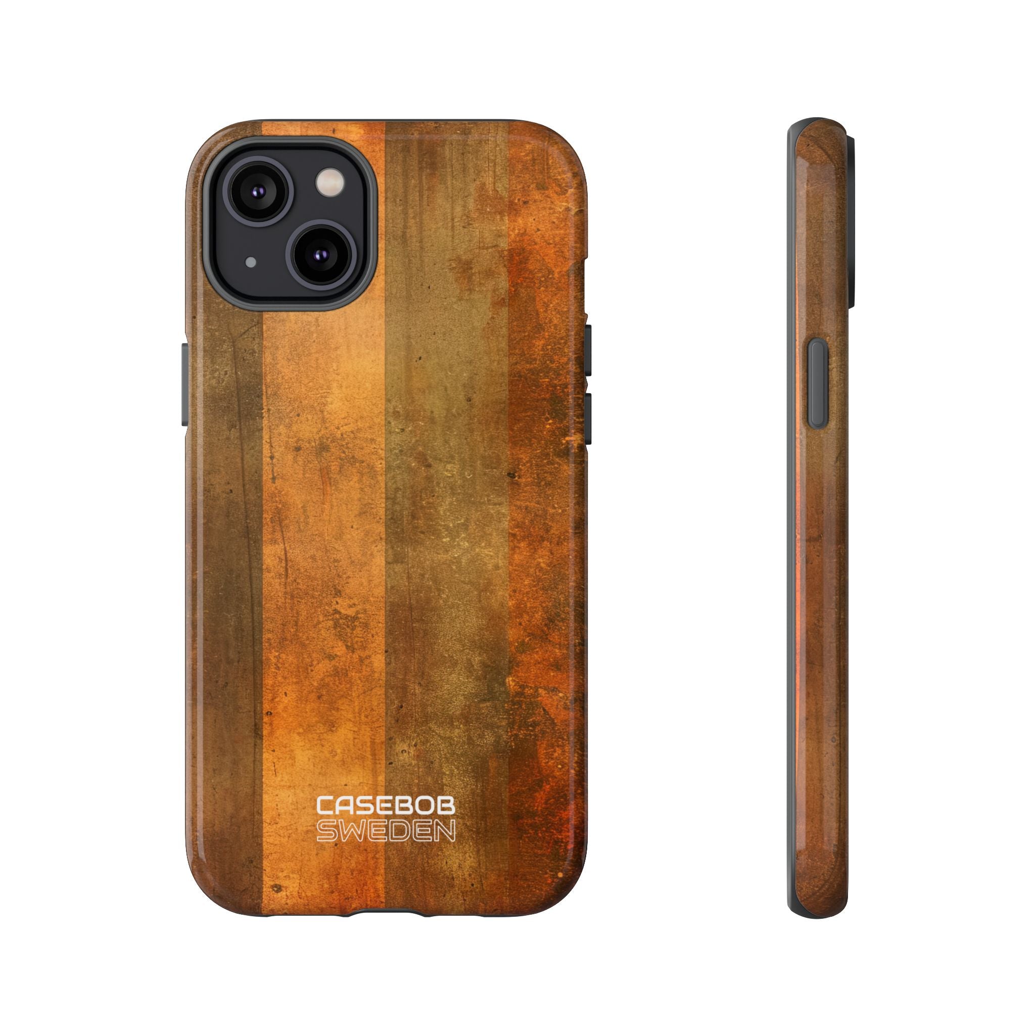 Rustic Striped Texture iPhone 14 - Tough