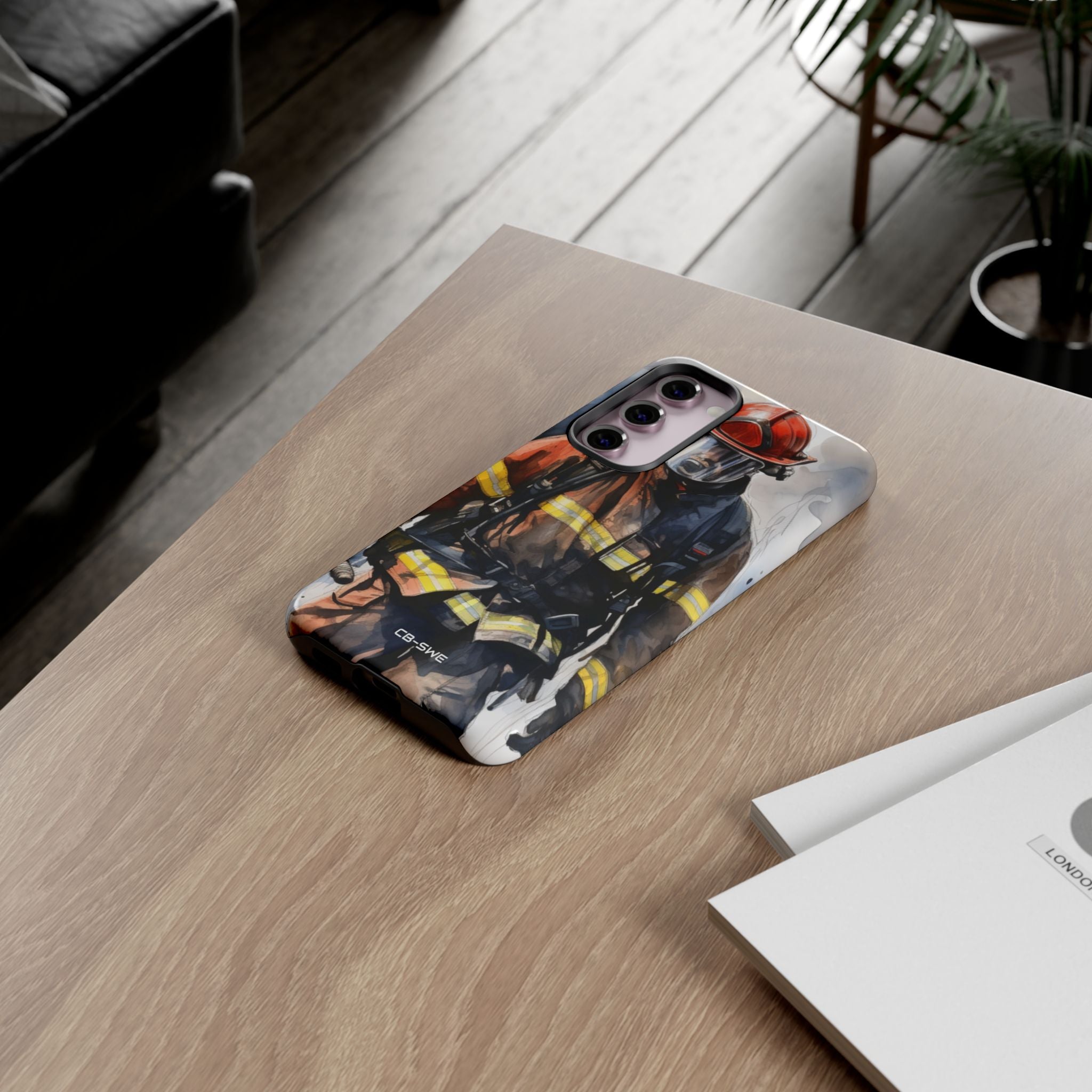 Firefighter In Motion - Samsung Case