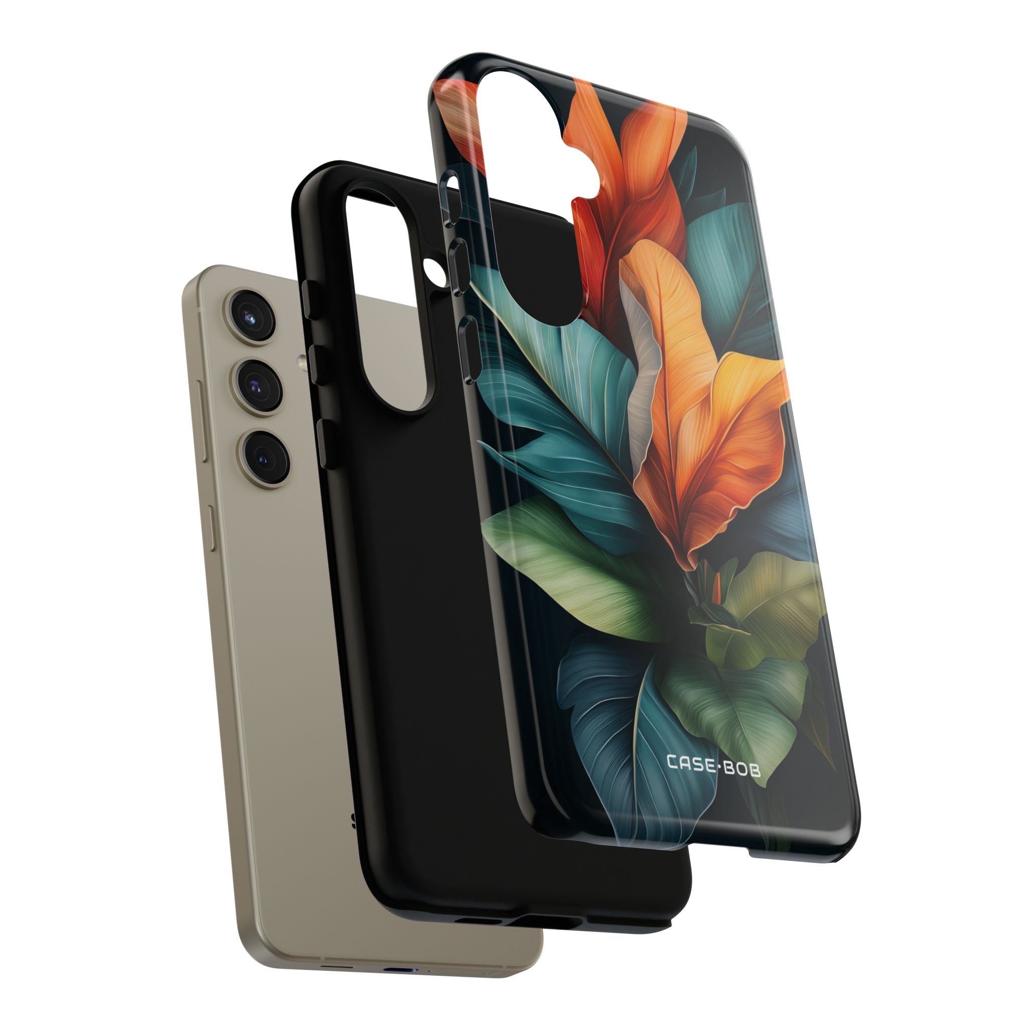 Tropical Leafburst Samsung S24 Plus Case - Tough