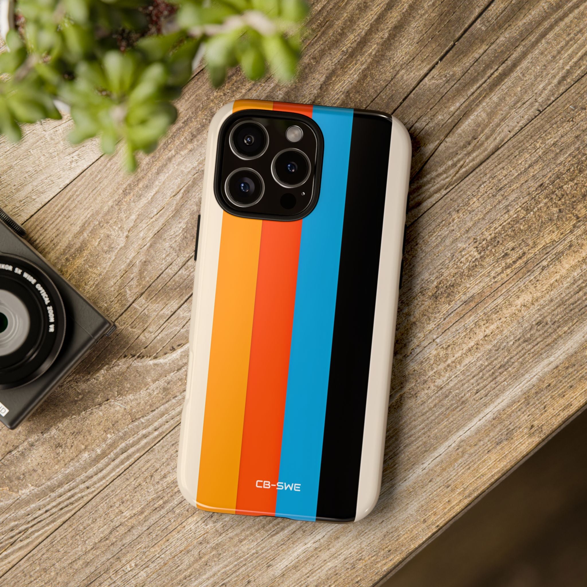Colorful Harmony Stripes - iPhone Case