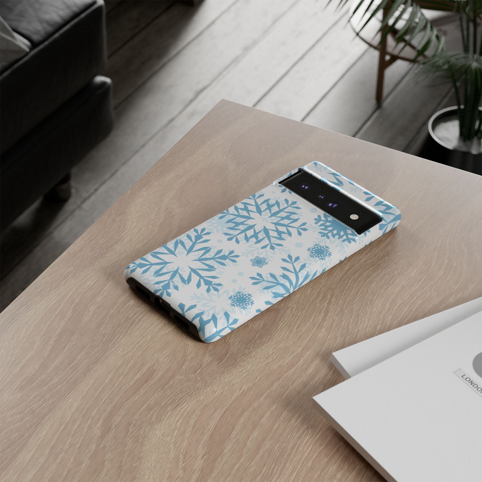 Winter Snowflake Symphony - Google Pixel Case