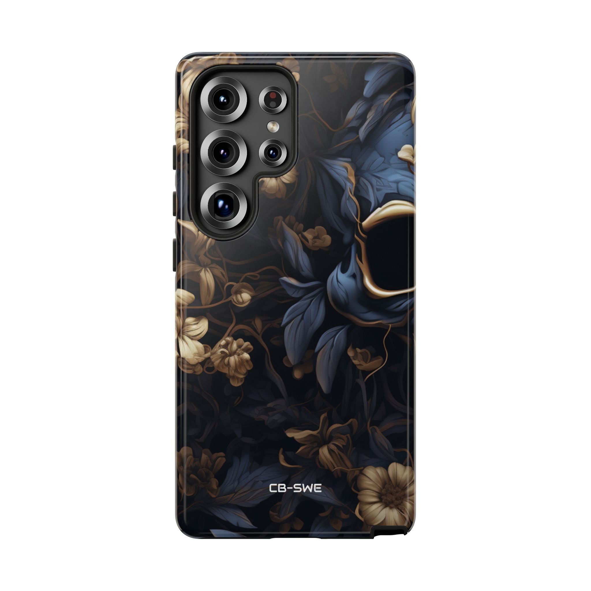 Gothic Floral Skull - Samsung Case
