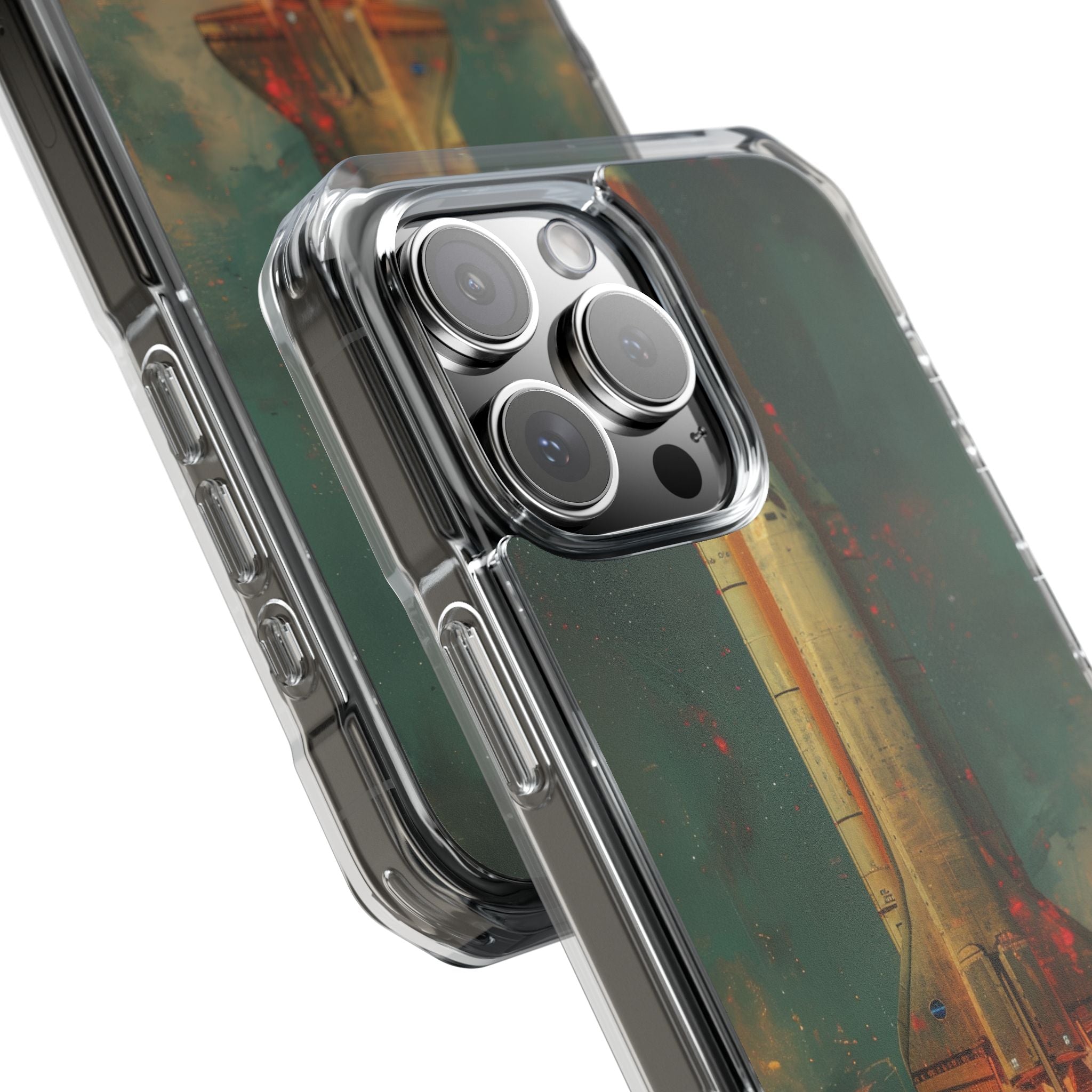 Cosmic Shuttle Ascent iPhone 16 - Impact Clear+