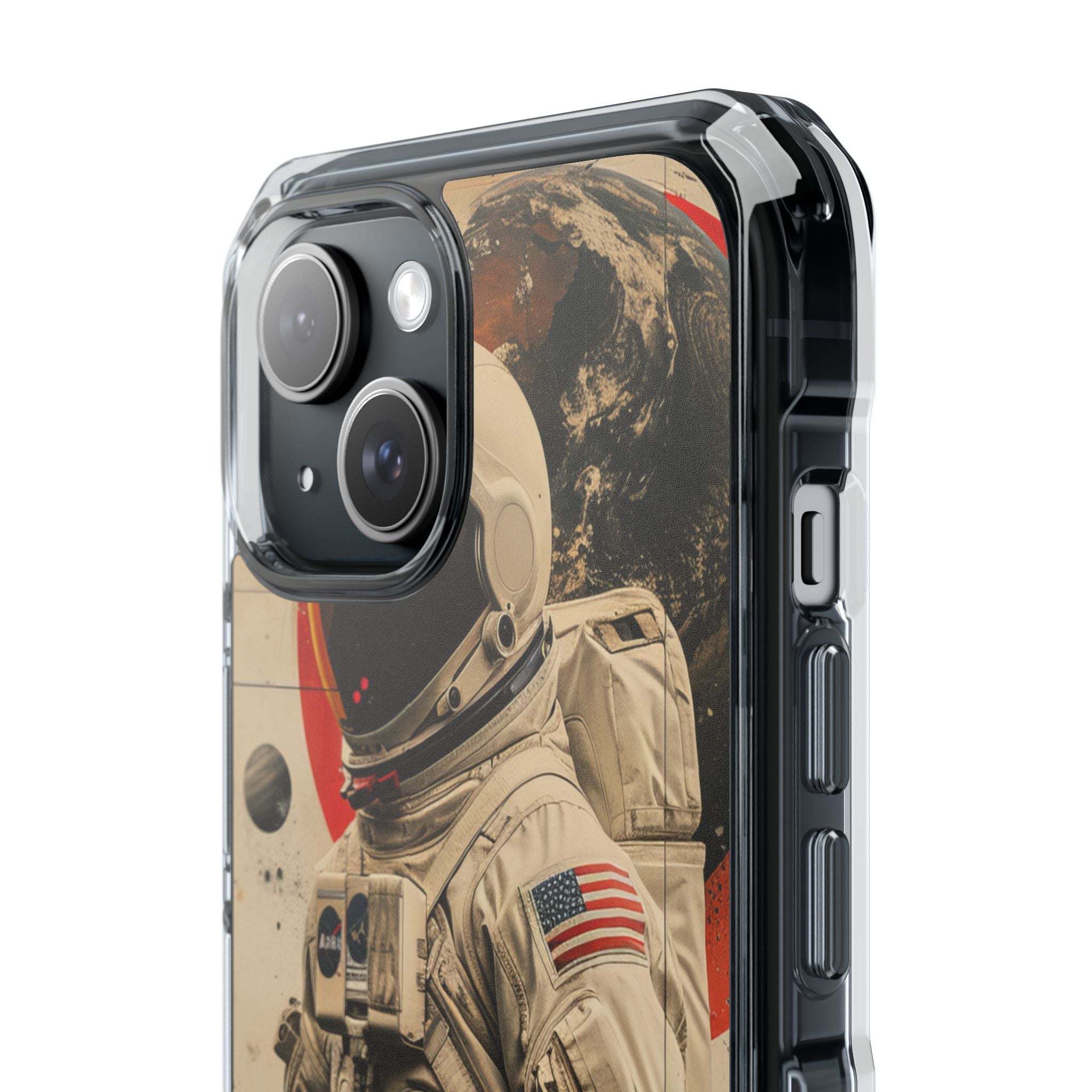 Cosmic Voyager Drift iPhone 15 - Impact Clear+
