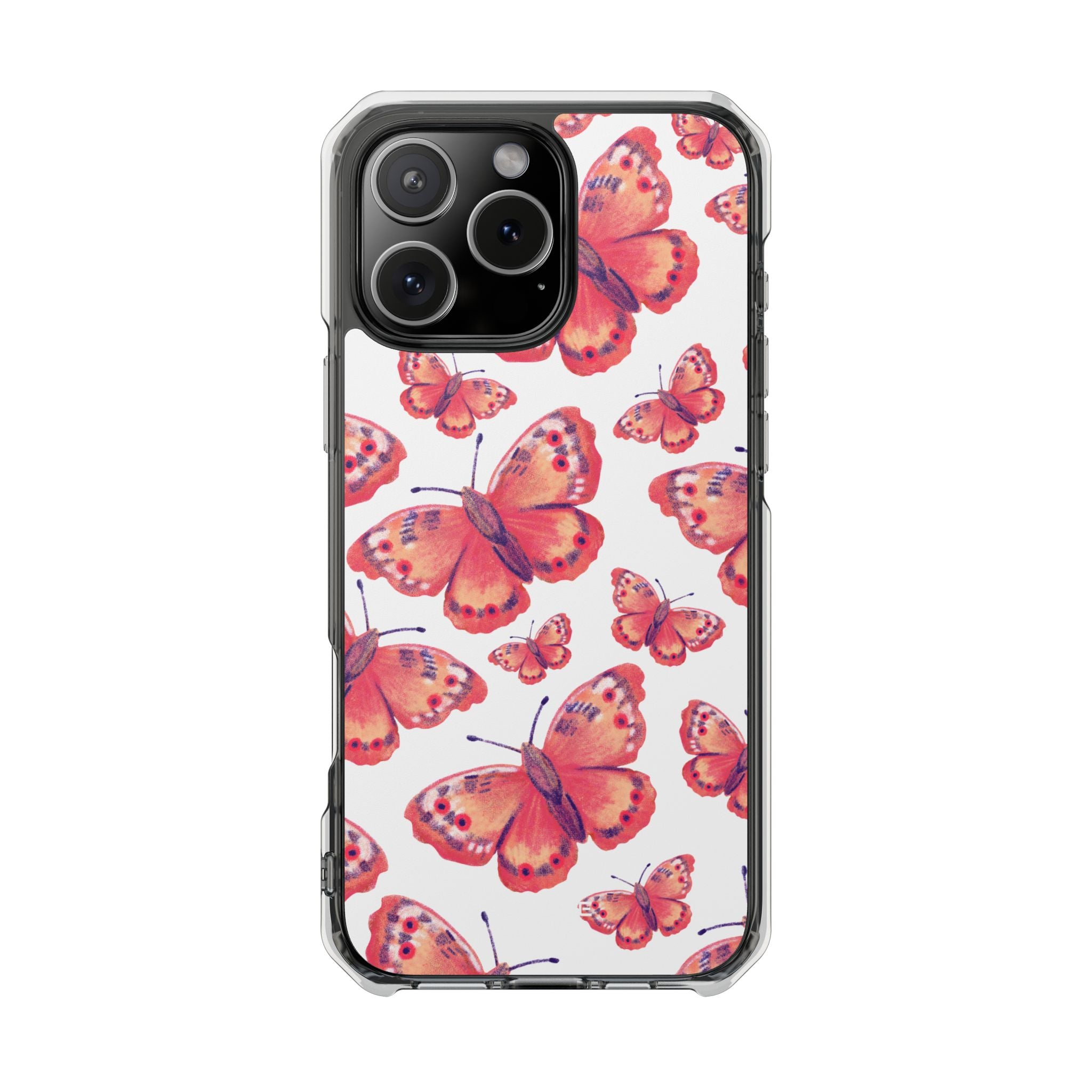 Vibrant Butterfly Dance iPhone Case - Impact