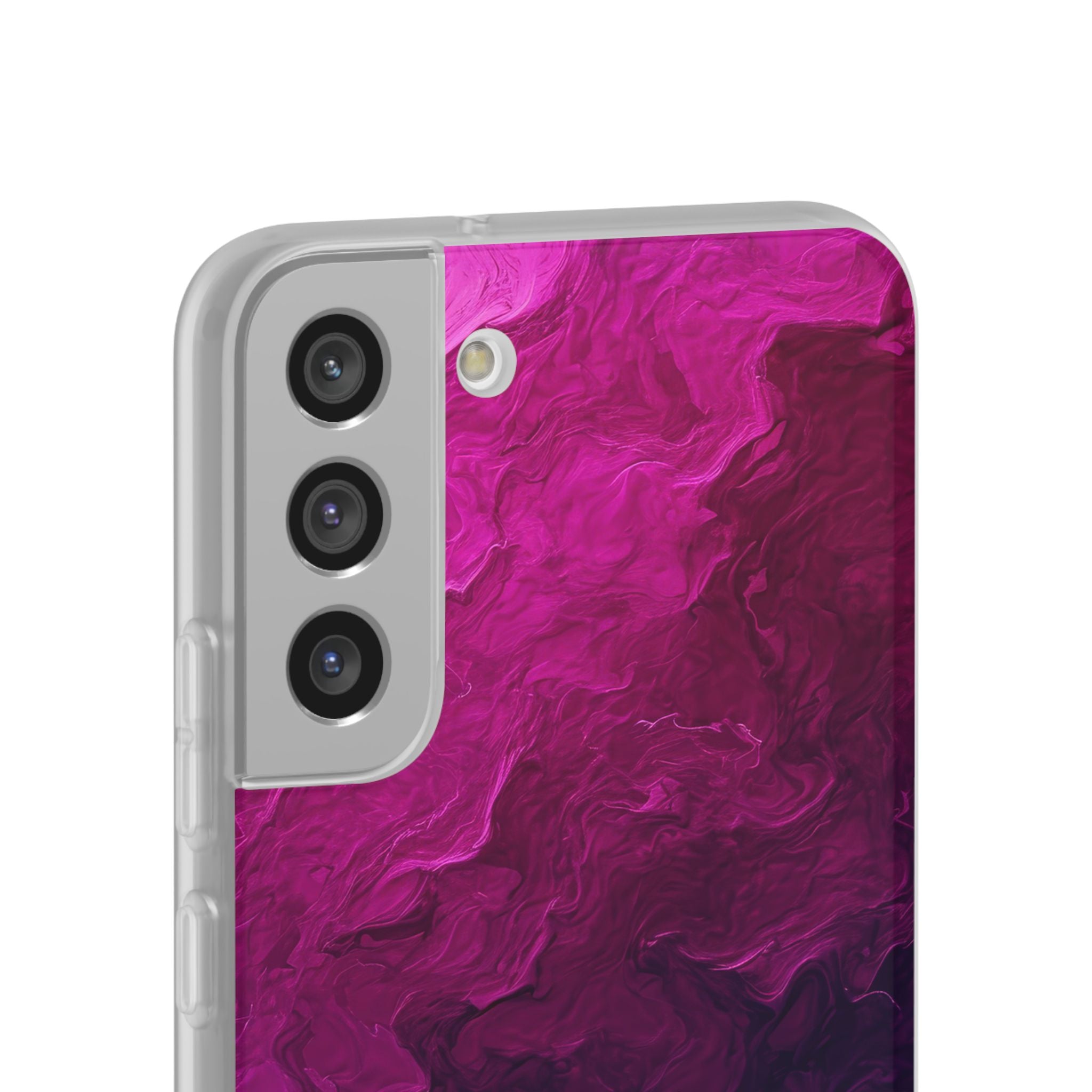 Violet Swirl Samsung S22 Plus Case - Soft